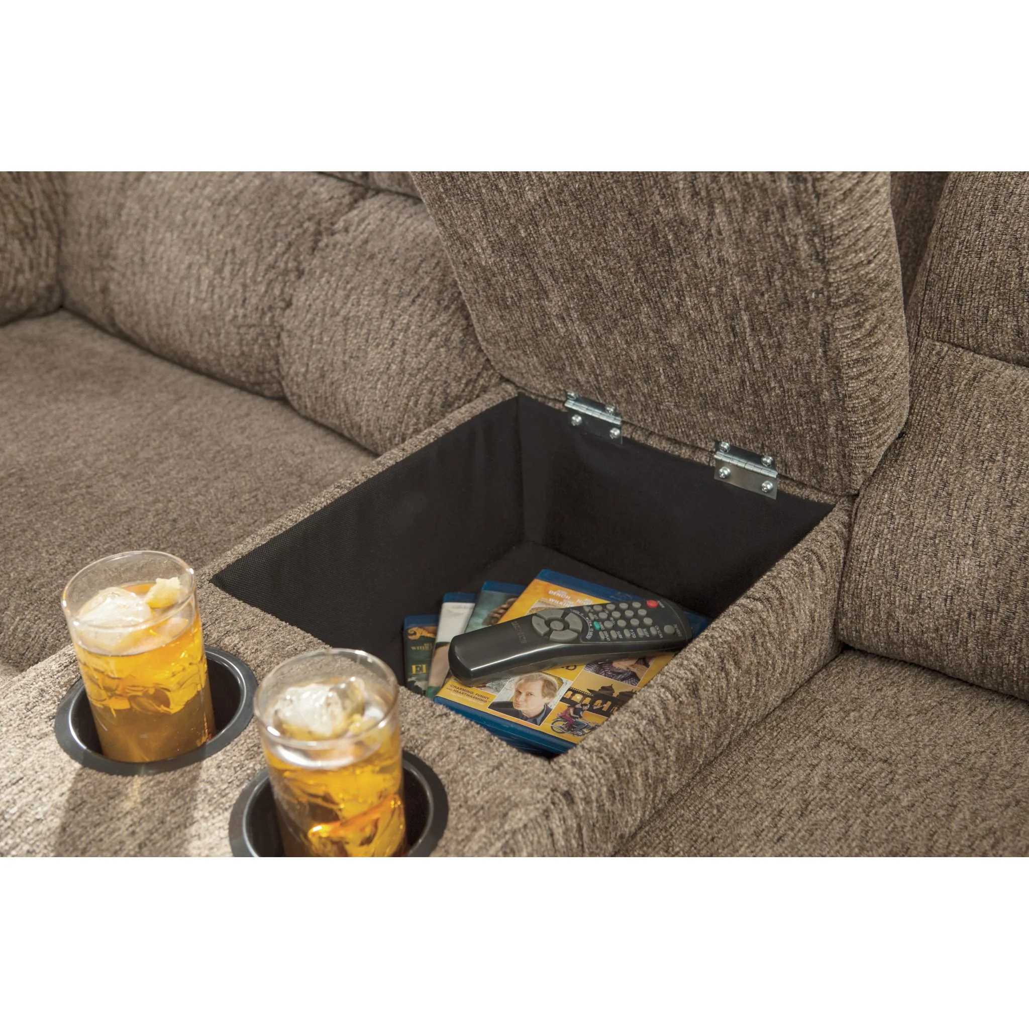 Workhorse Reclining Loveseat with Console - Image 5
