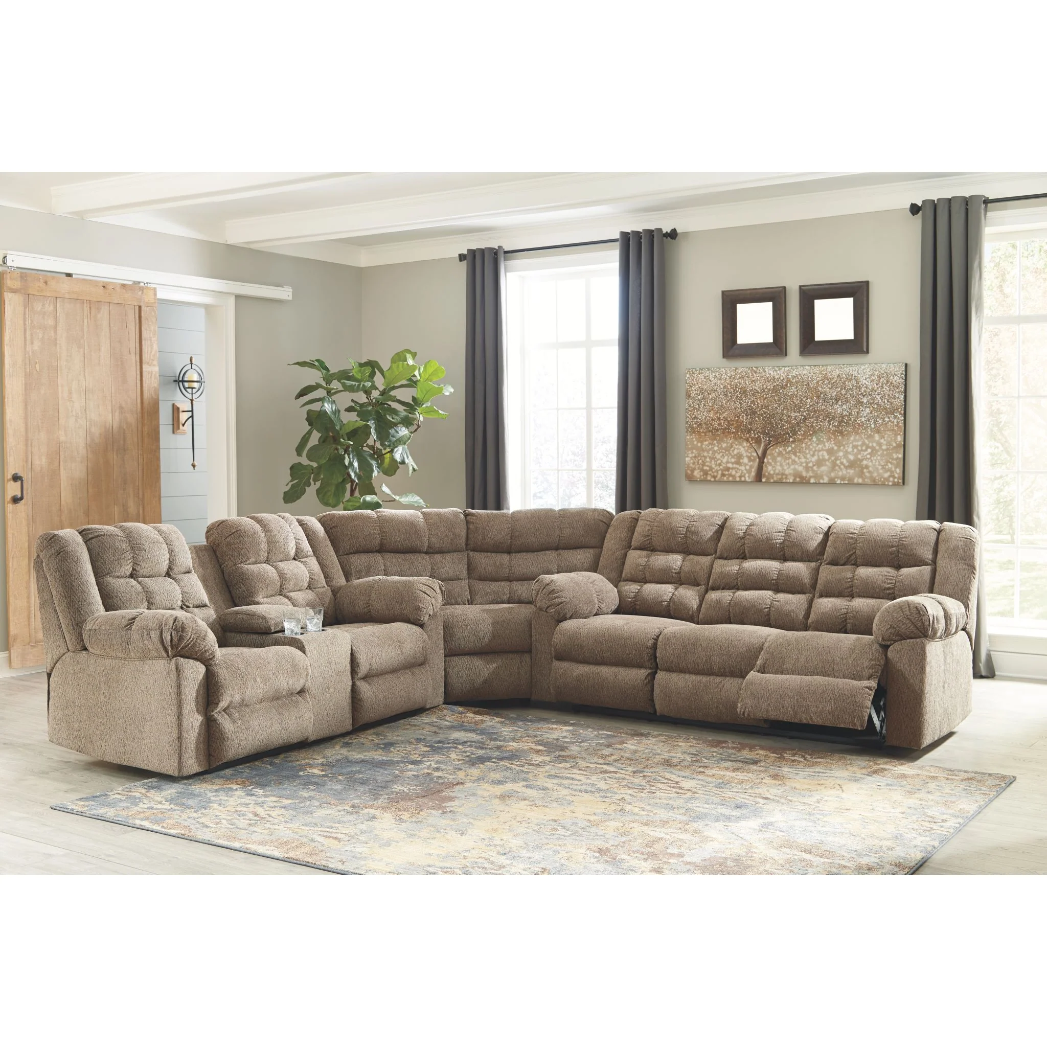 Workhorse Reclining Sectional - Image 3