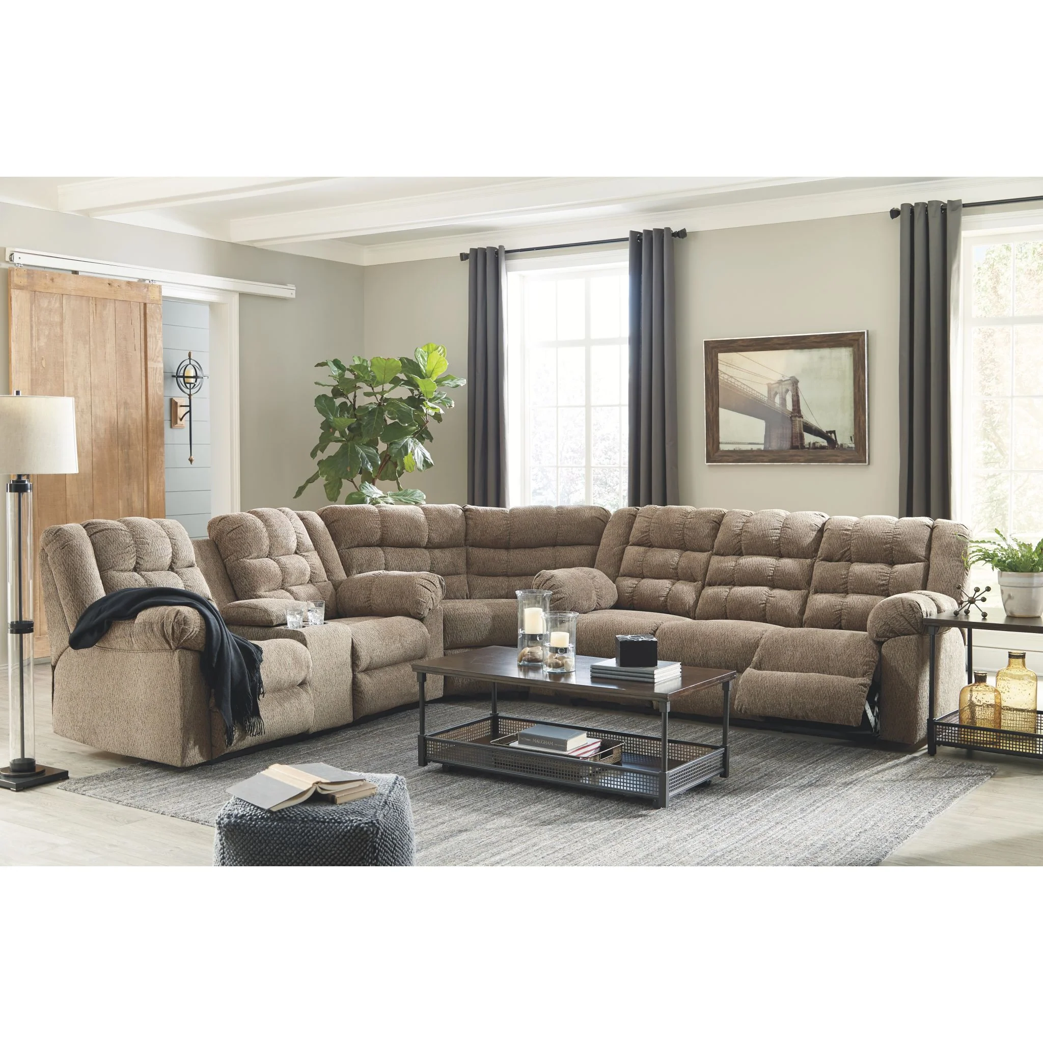 Workhorse Reclining Sectional - Image 5