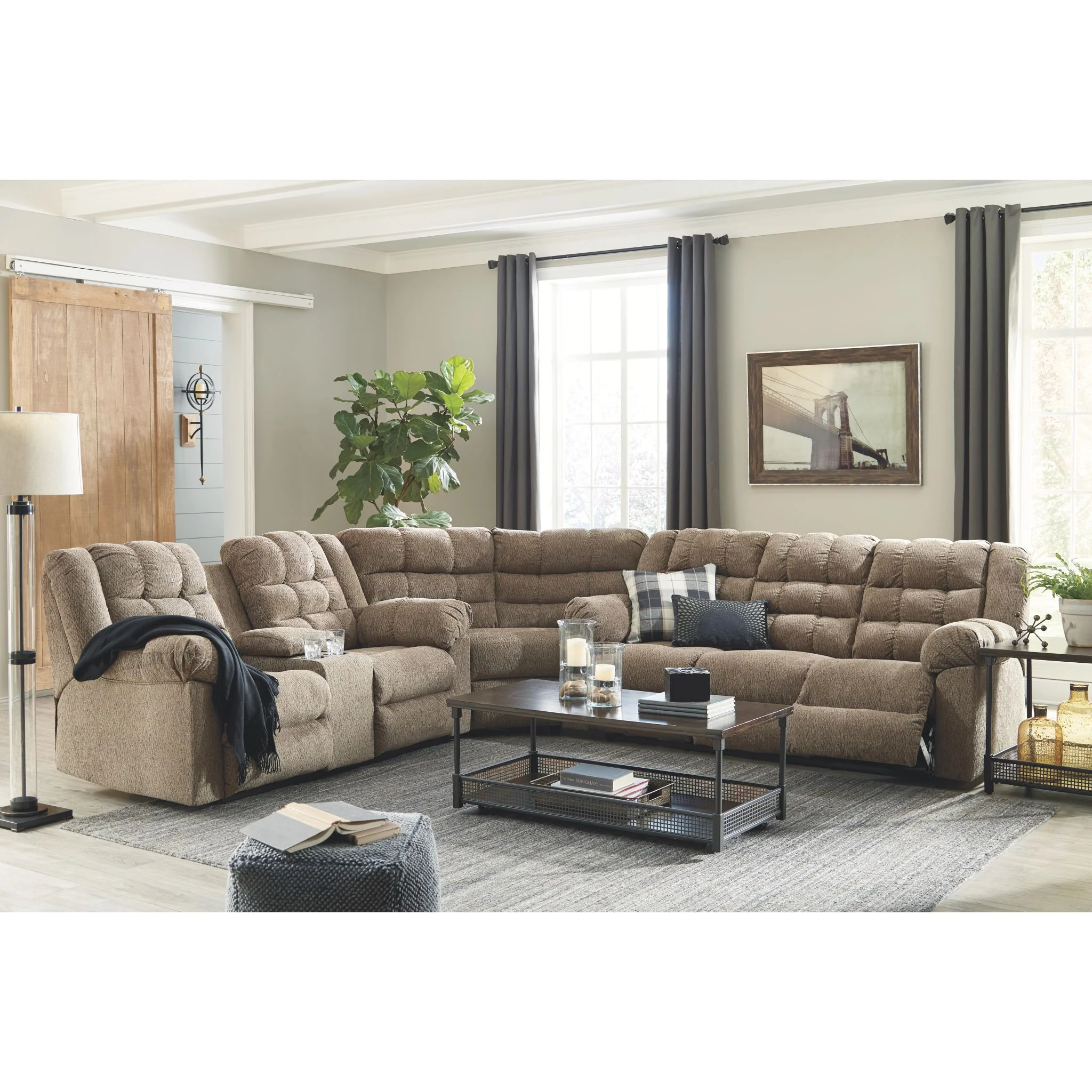 Workhorse Reclining Sectional - Image 6