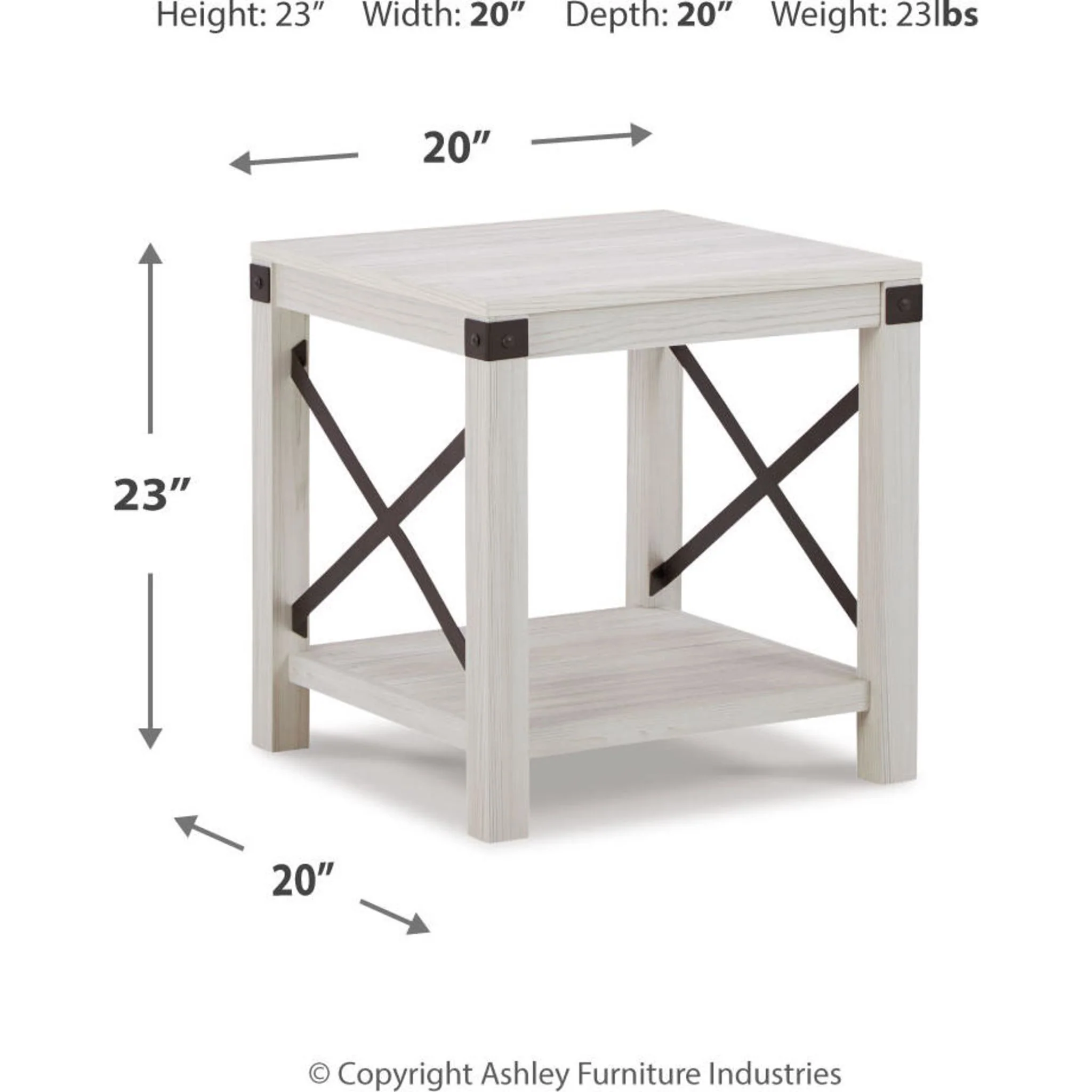 Bayflynn Square End Table - Image 8