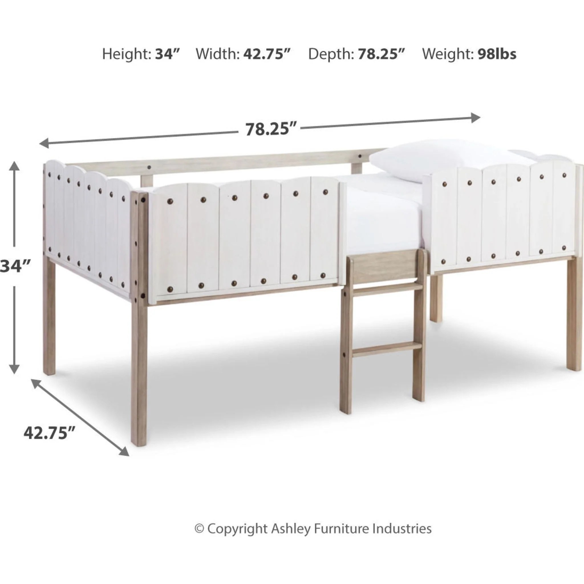 Wrenalyn Twin Loft Bed - Image 33