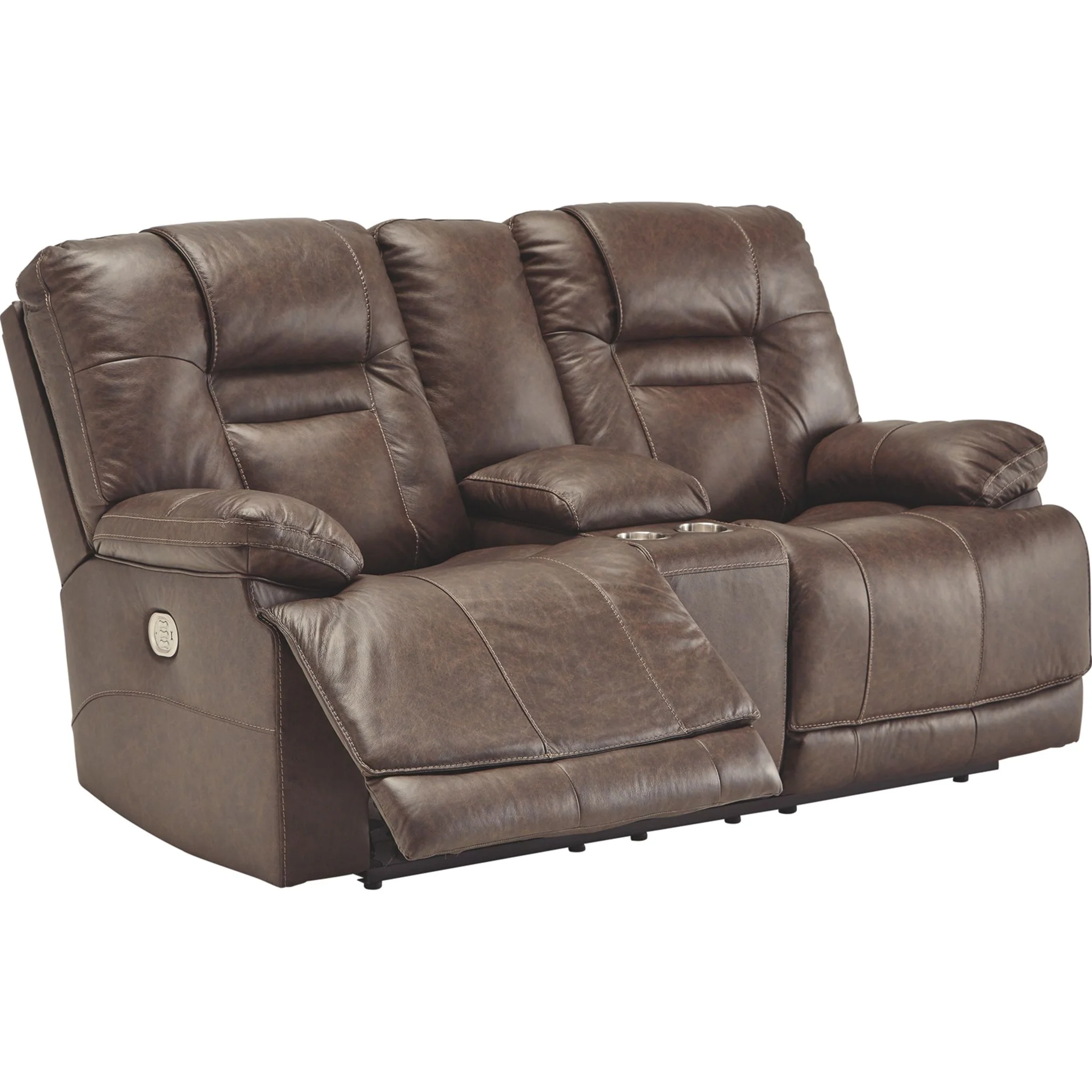 Wurstrow Power Reclining Loveseat with Adjustable Headrest - Image 4
