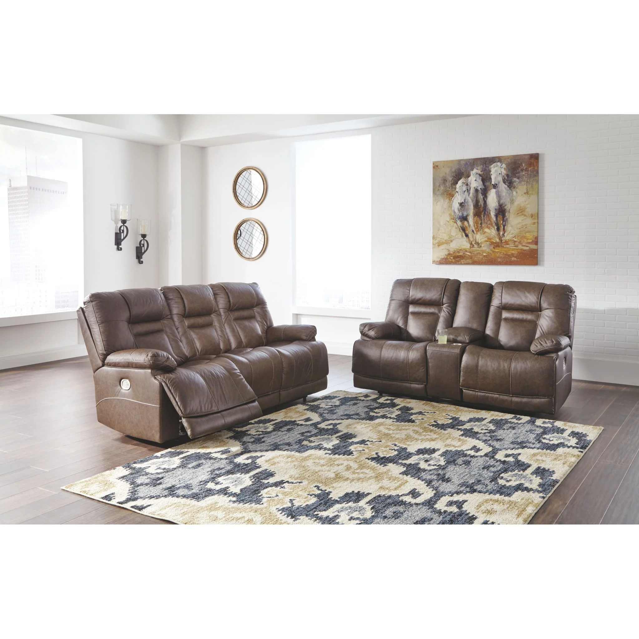 Wurstrow Power Reclining Sofa with Adjustable Headrest - Image 5