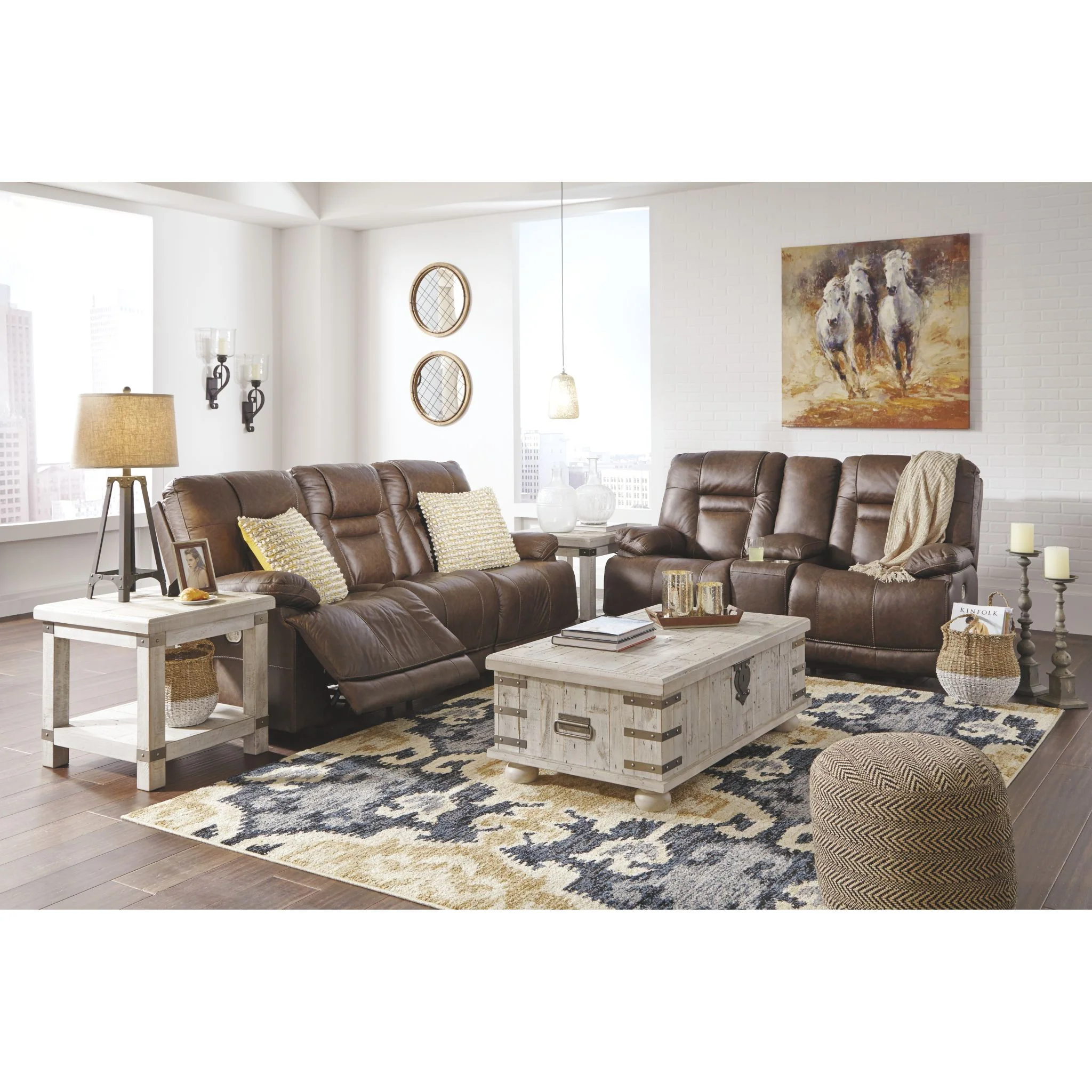 Wurstrow Power Reclining Sofa with Adjustable Headrest - Image 6