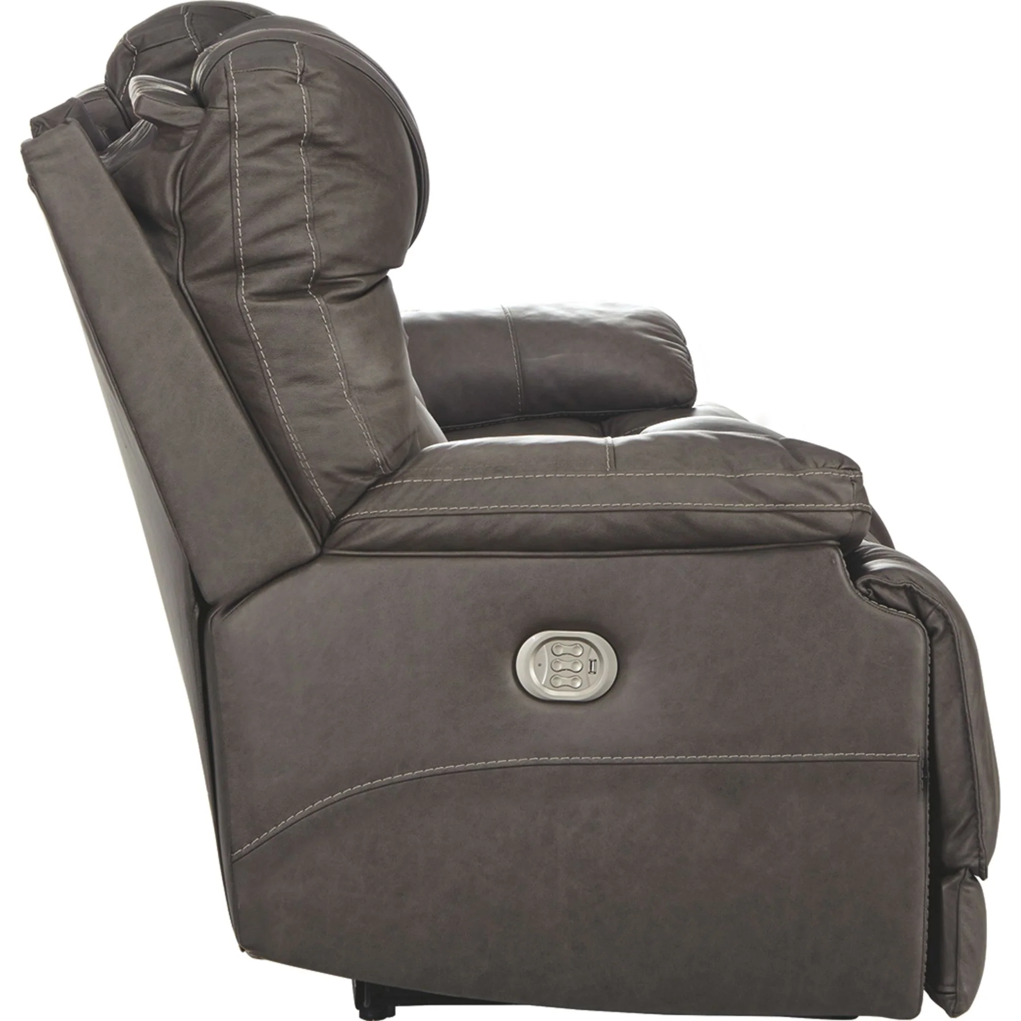Wurstrow Power Reclining Sofa with Adjustable Headrest - Image 4