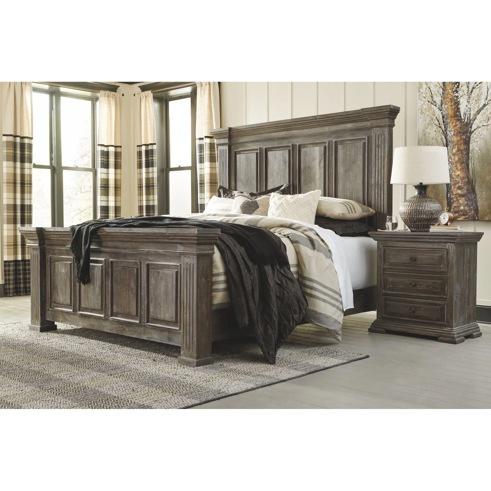 Wyndahl 3 Piece Panel Bed - Image 4
