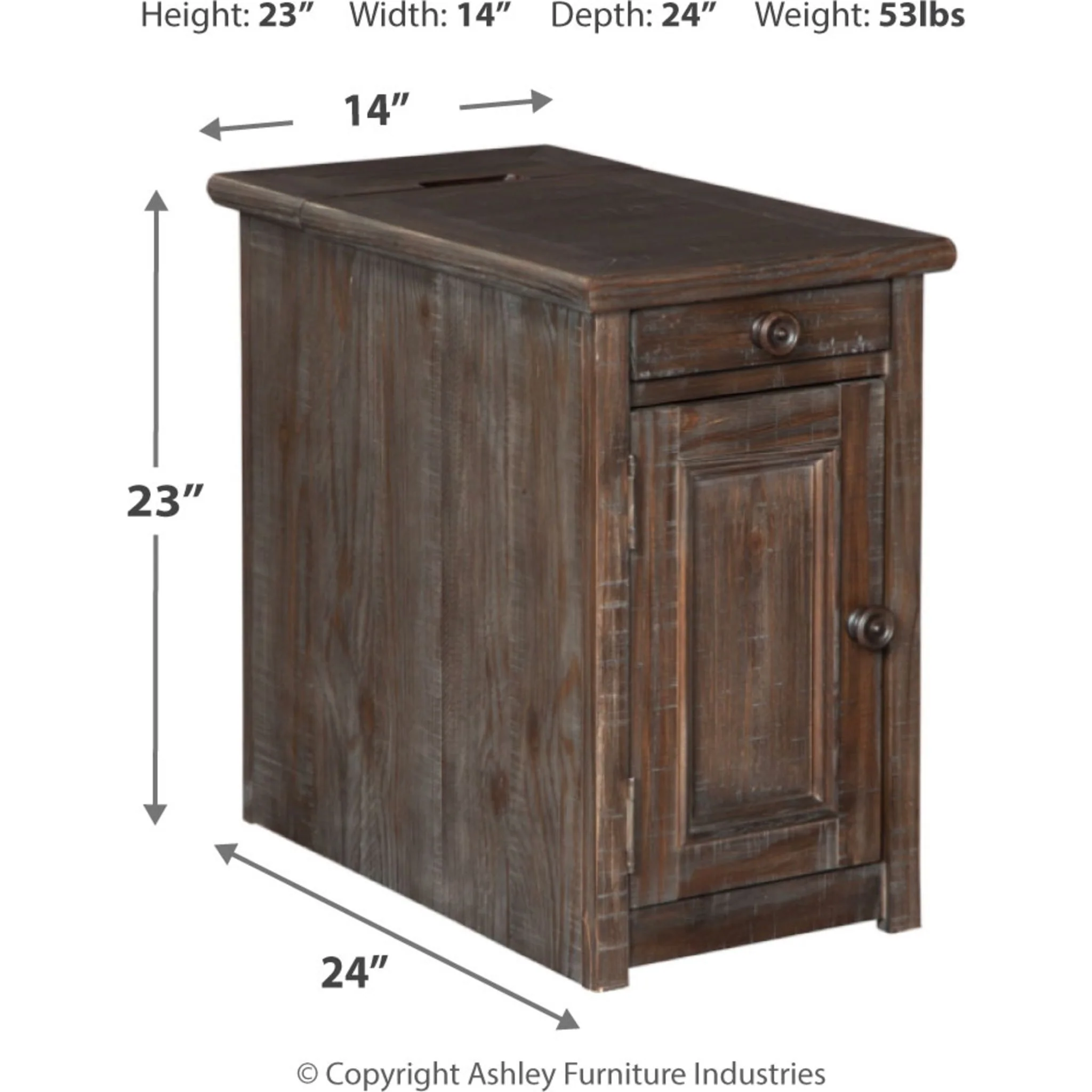 Wyndahl Chairside End Table - Image 5