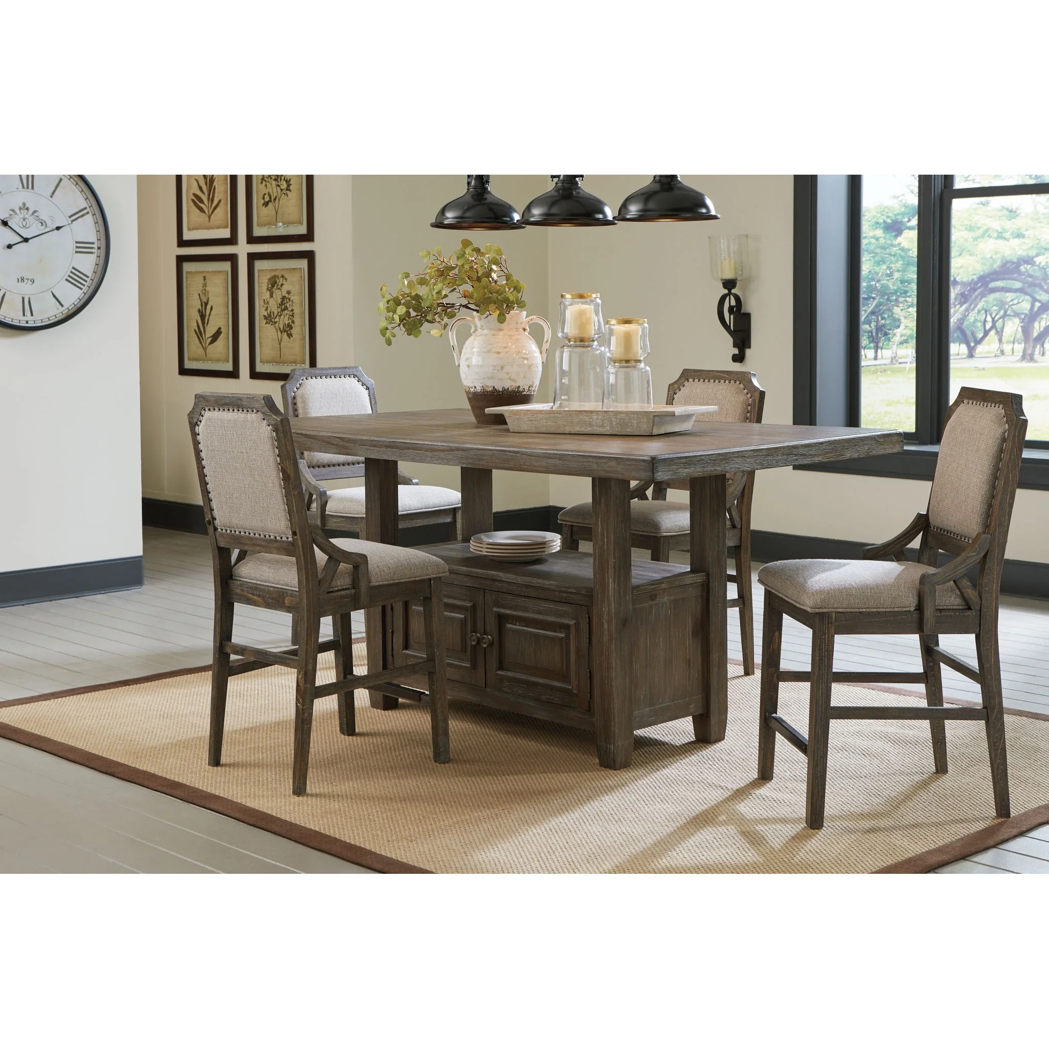 Wyndahl RECT Counter Table w/Storage - Image 11