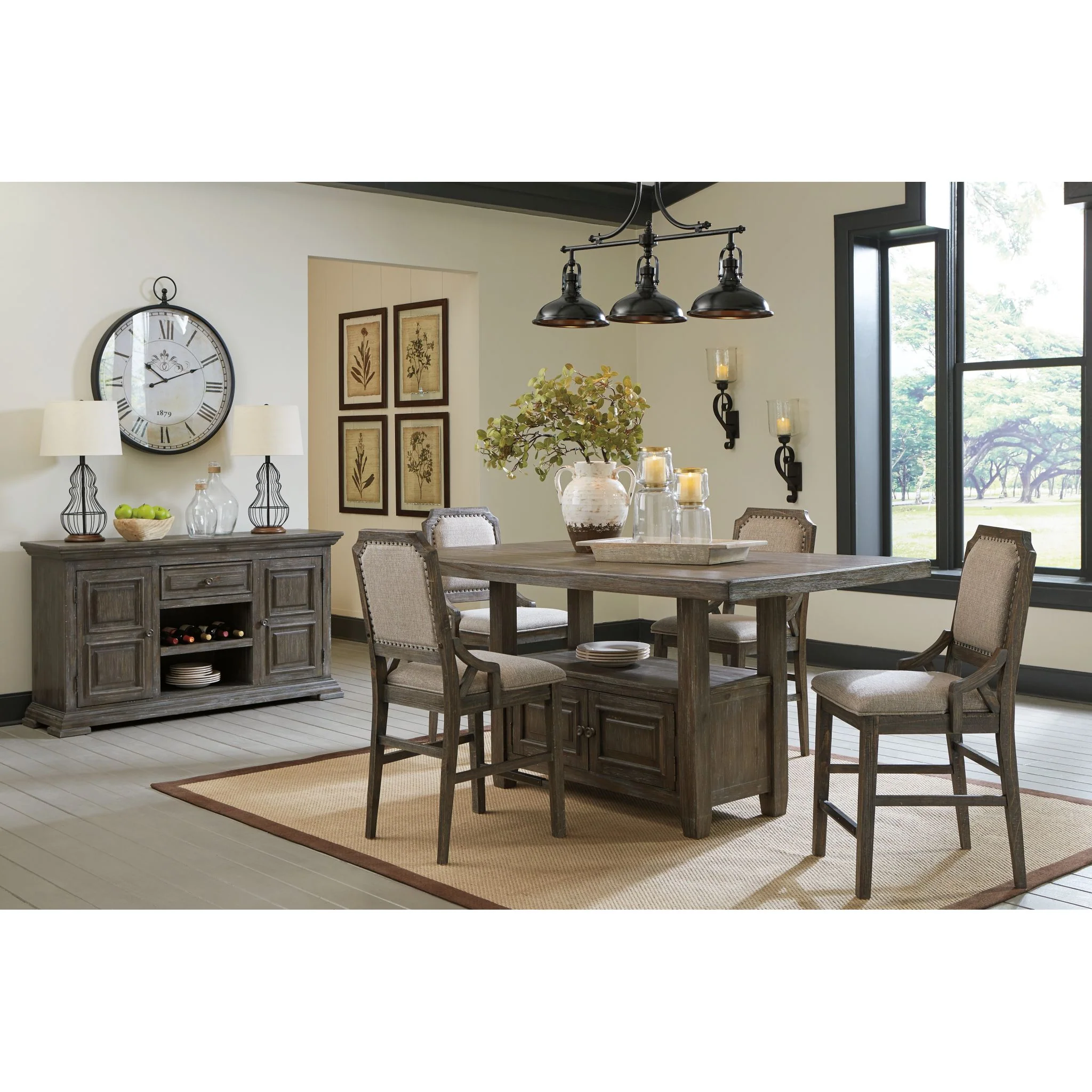 Wyndahl RECT Counter Table w/Storage - Image 12