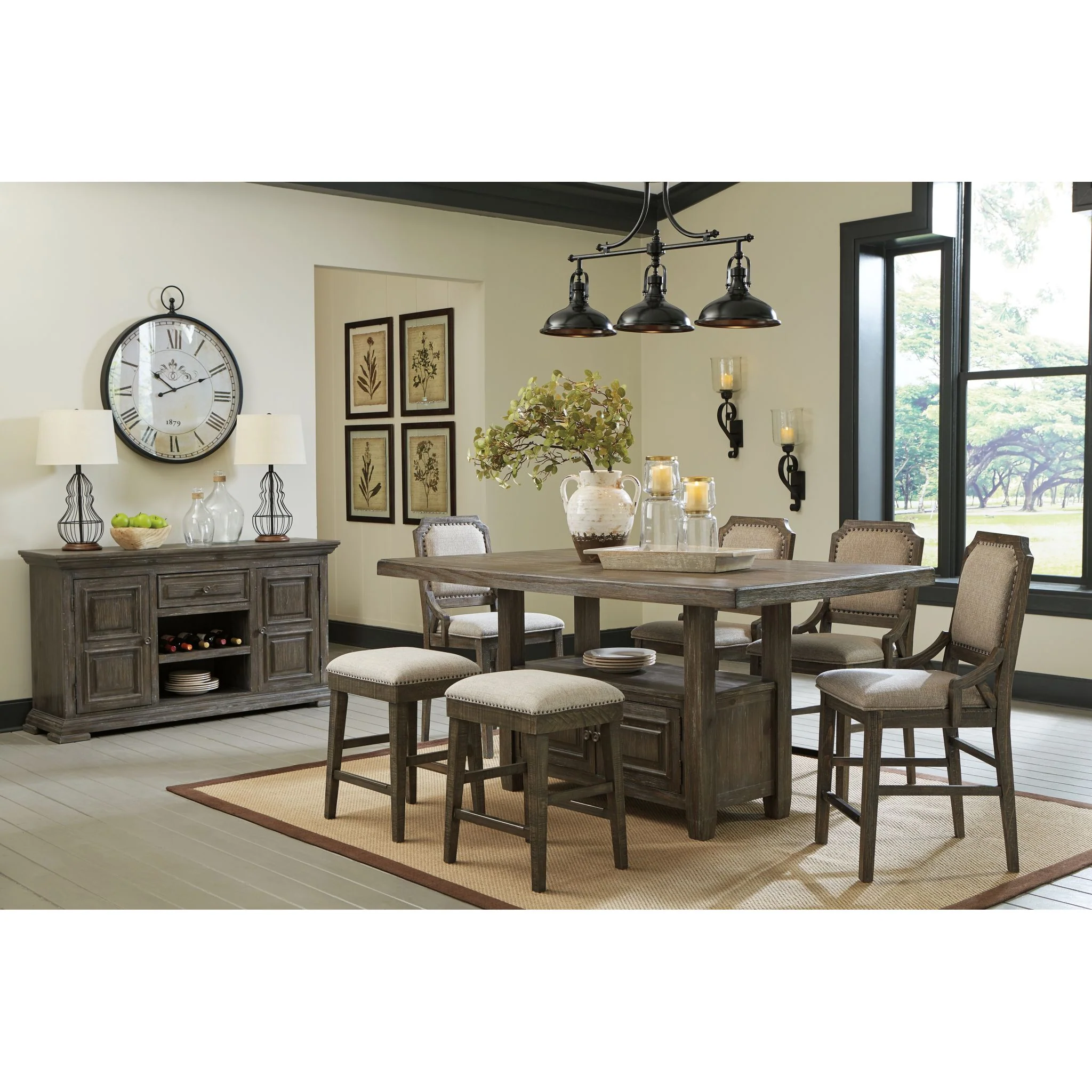 Wyndahl RECT Counter Table w/Storage - Image 13