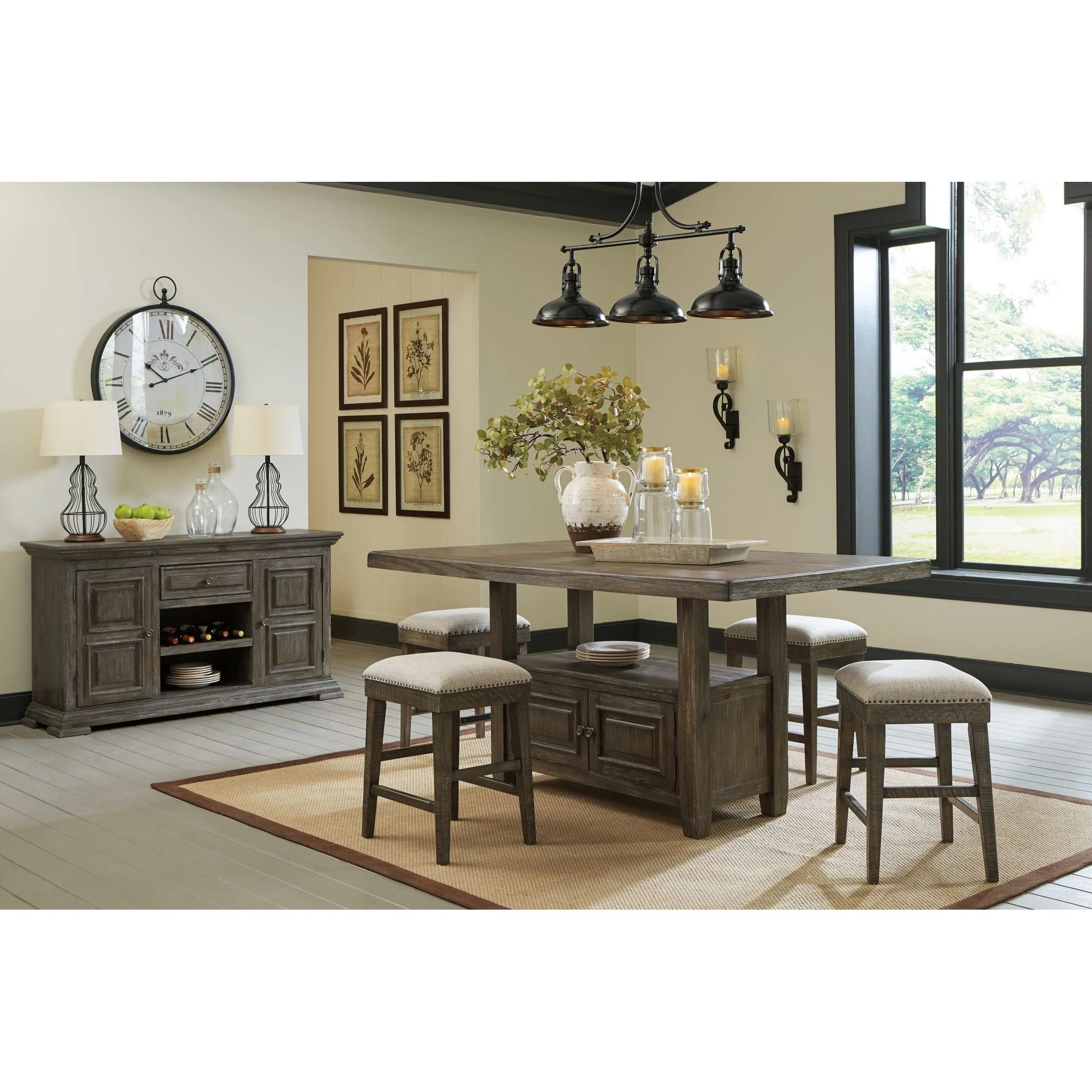 Wyndahl RECT Counter Table w/Storage - Image 14