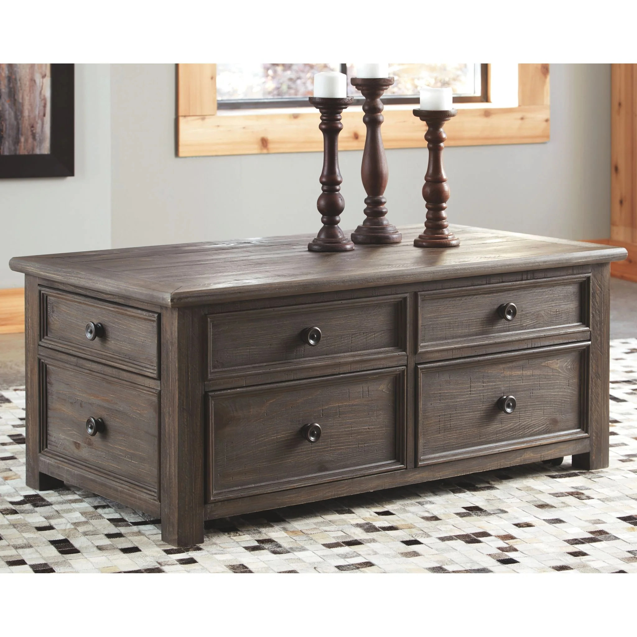 Wyndahl Rect Lift Top Coffee Table - Image 2