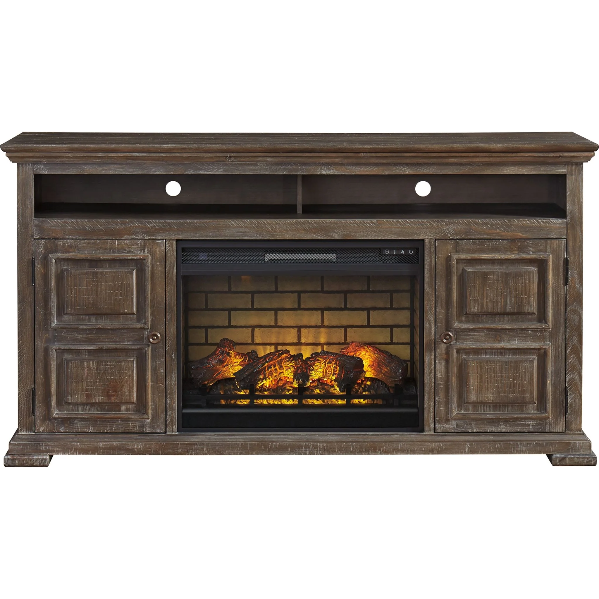 Wyndahl TV Stand with Infrared Fireplace - Image 6