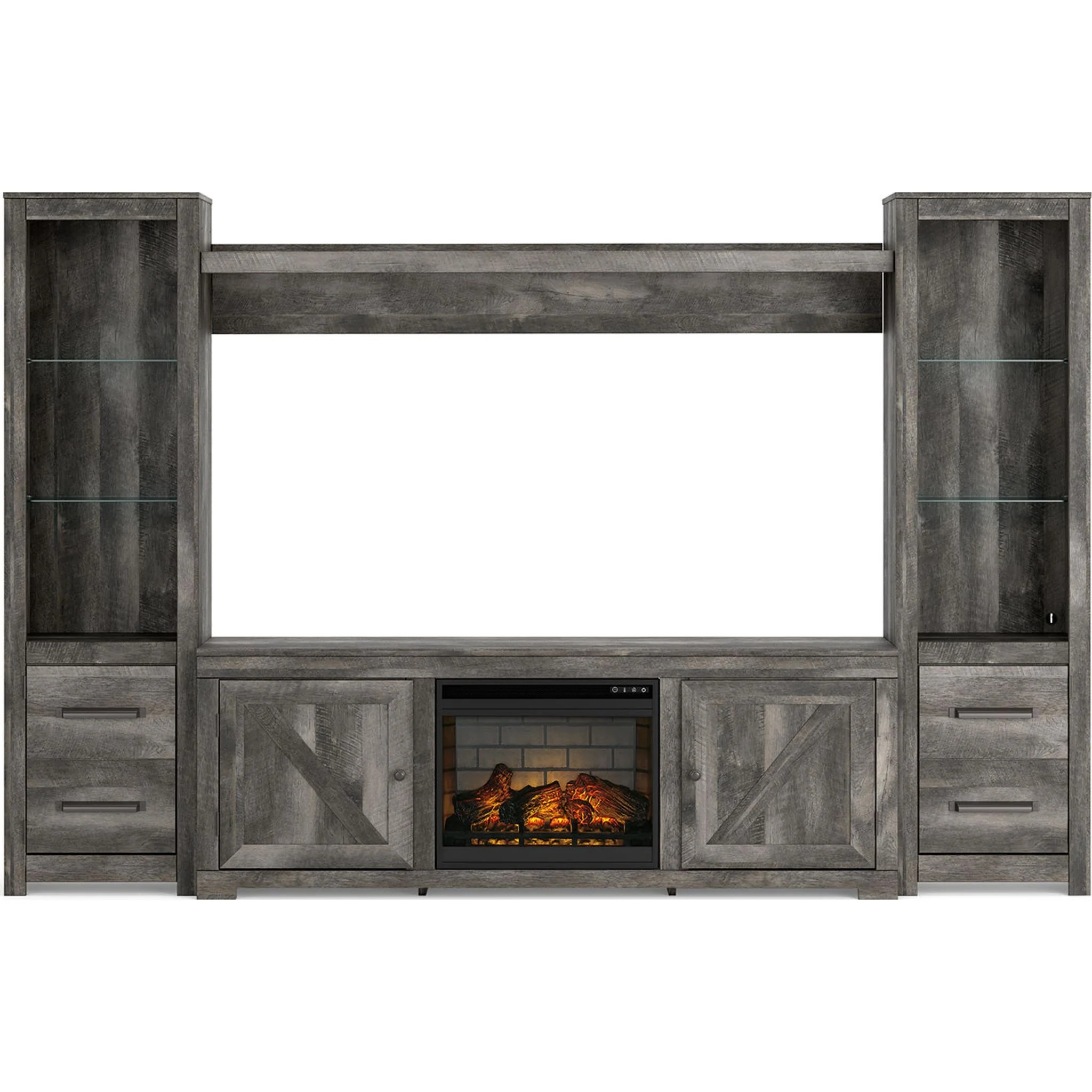 Wynnlow Entertainment Unit with Fireplace - Image 2