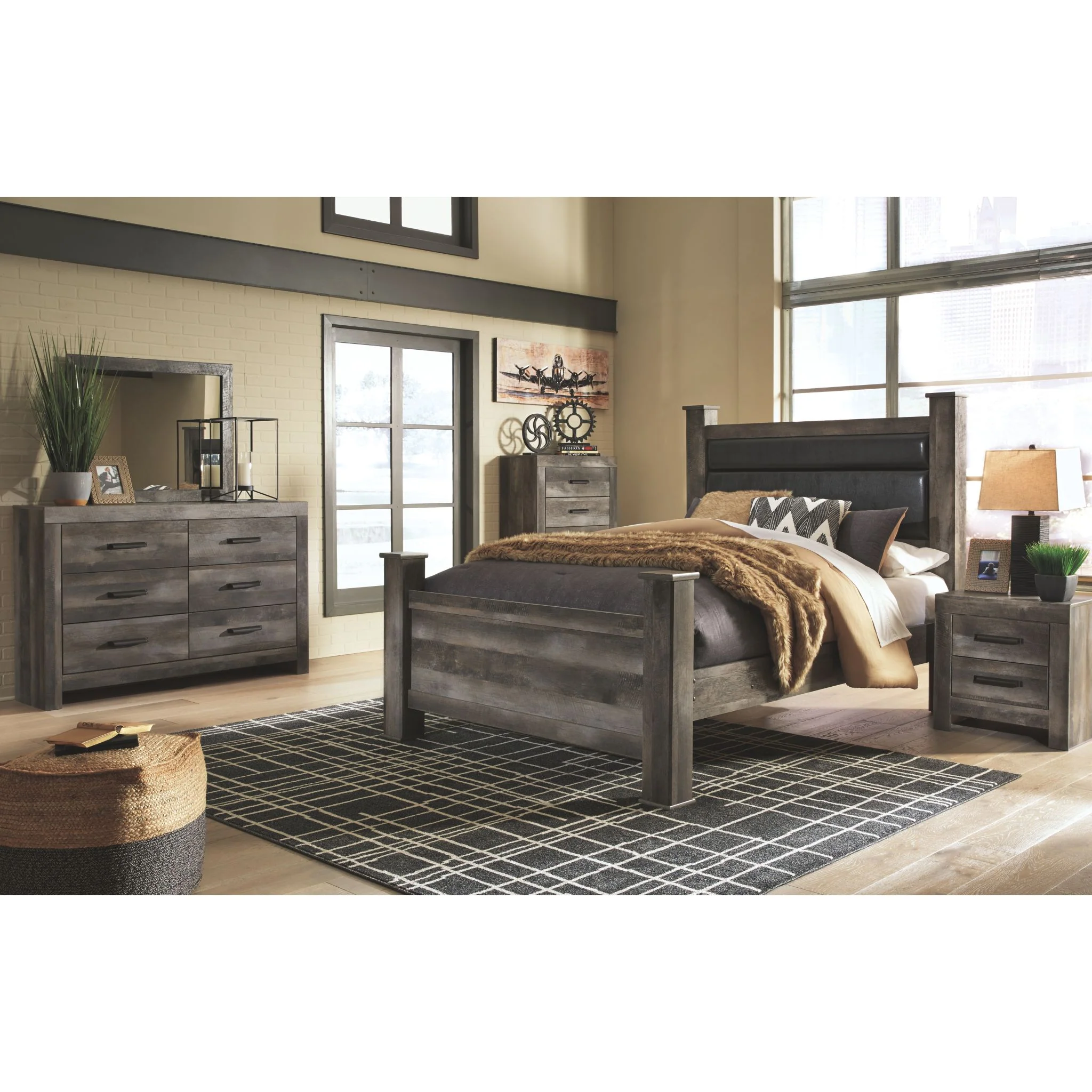 Wynnlow 3 Piece Poster Bed - Image 5