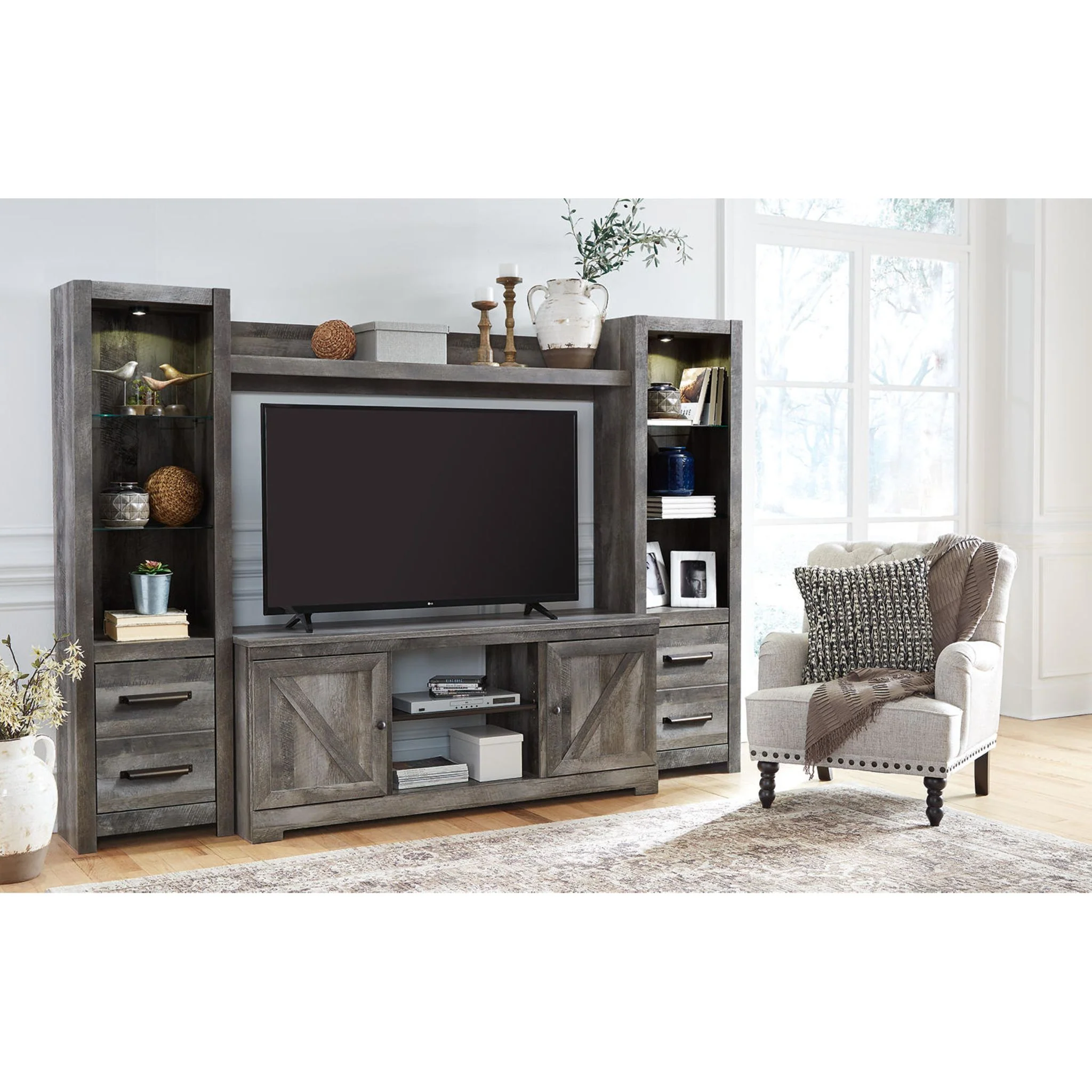 Wynnlow 4 Piece Entertainment Unit - Image 20