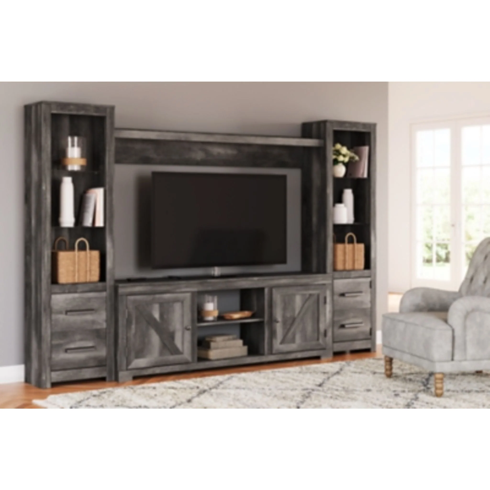 Wynnlow 4 PIECE ENTERTAINMENT UNIT - Image 5