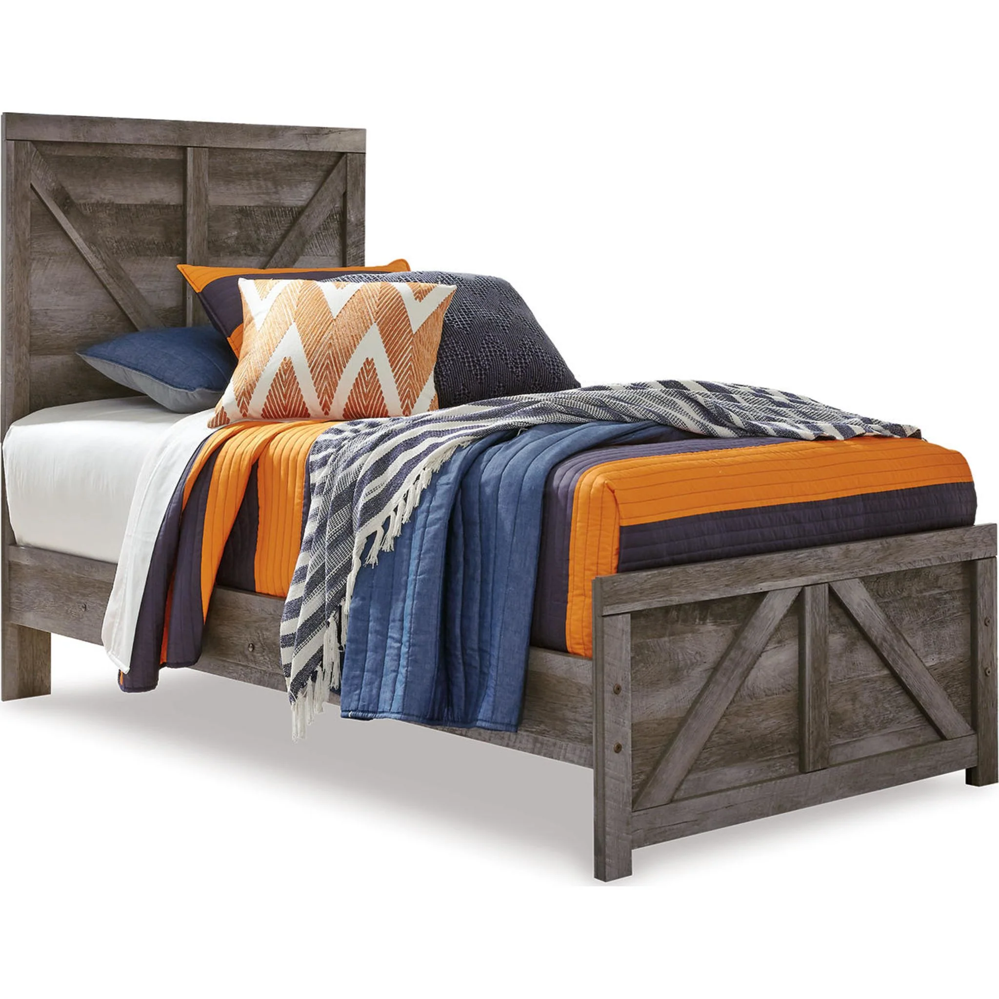 Wynnlow Crossbuck Panel Bed - Image 15