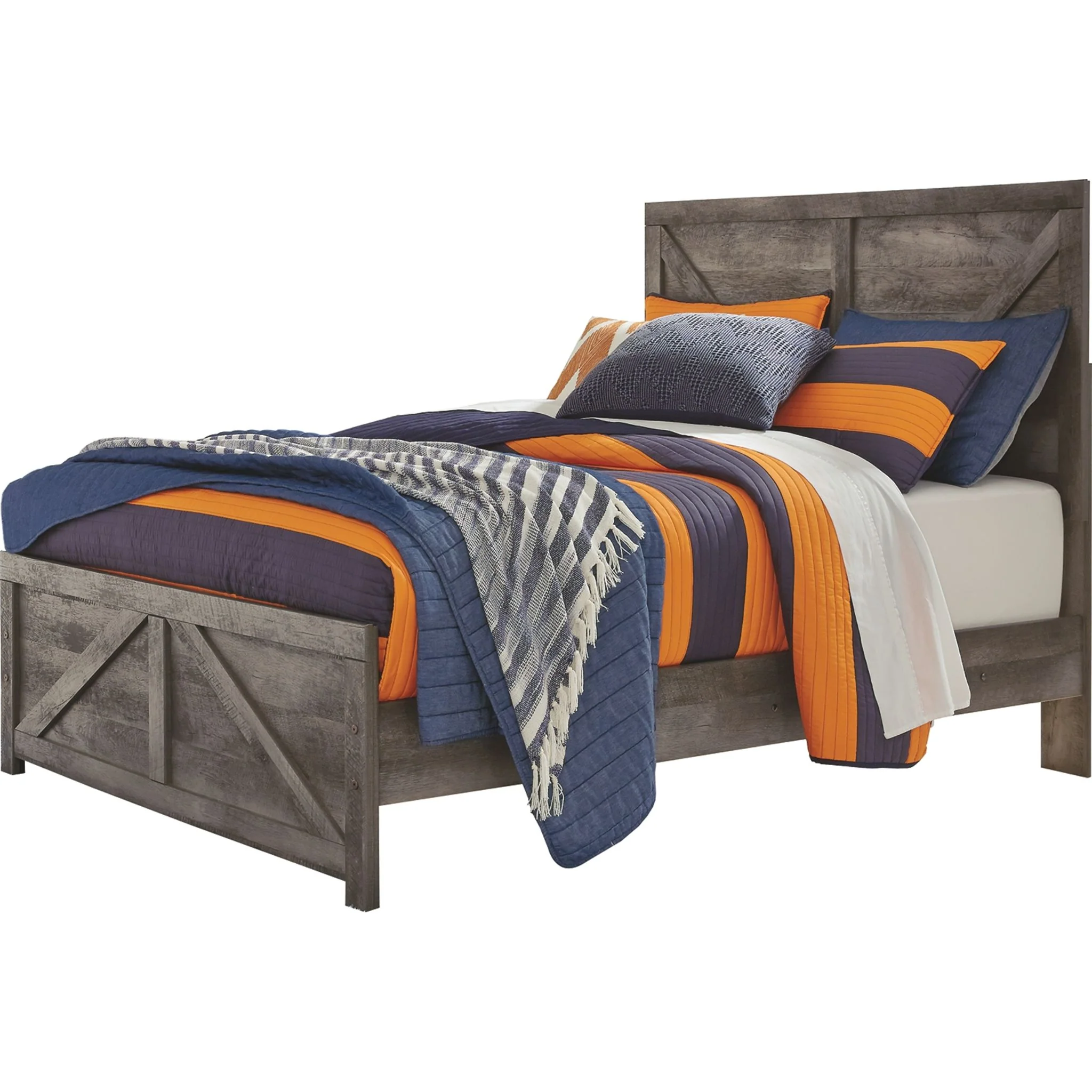 Wynnlow Crossbuck Panel Bed - Image 20