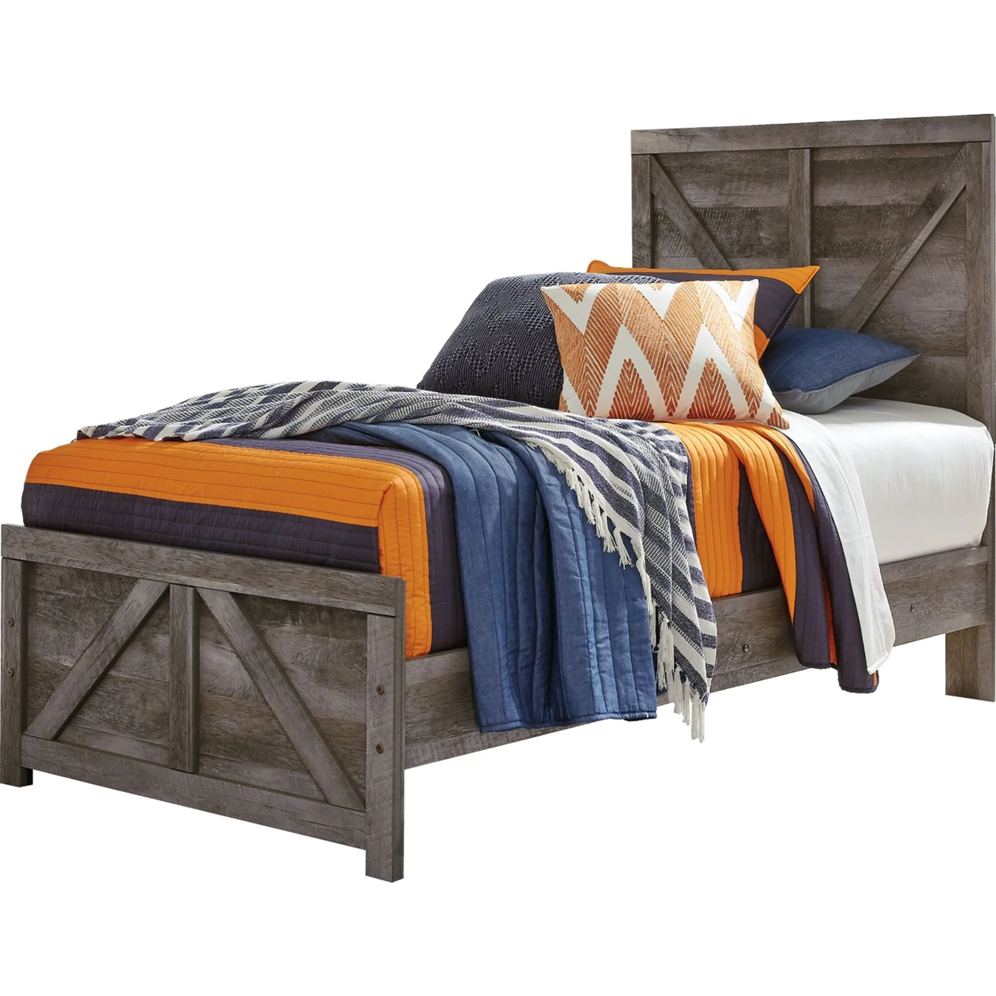 Wynnlow Crossbuck Panel Bed - Image 4