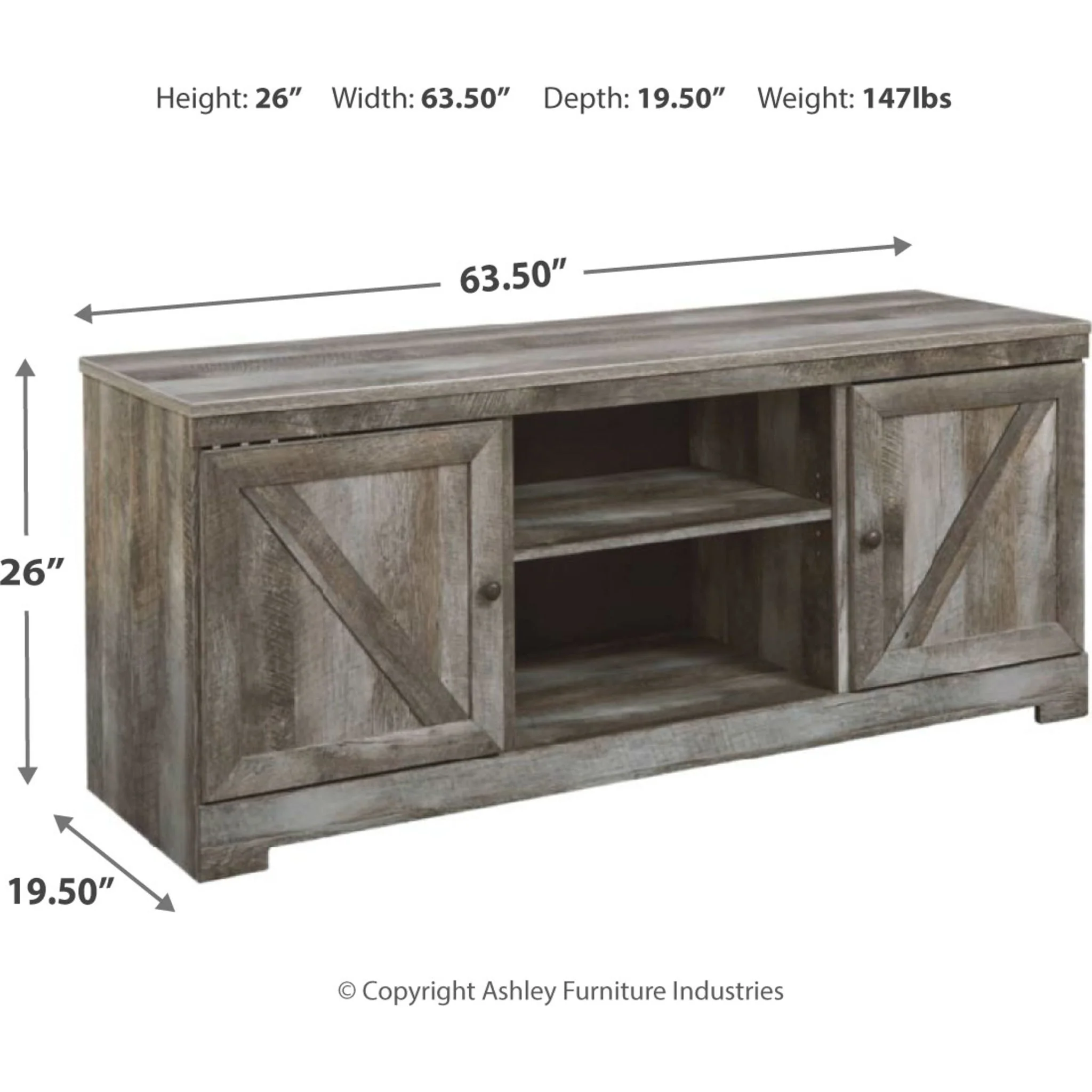 Wynnlow TV Stand - Image 4