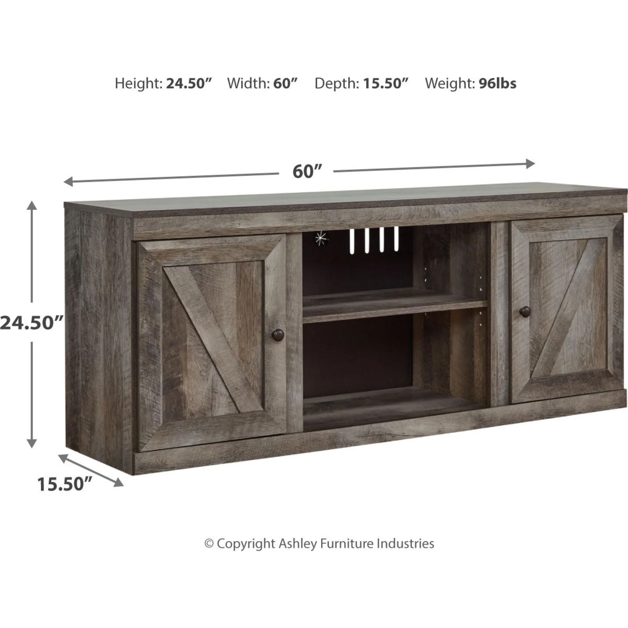 Wynnlow TV Stand - Image 3