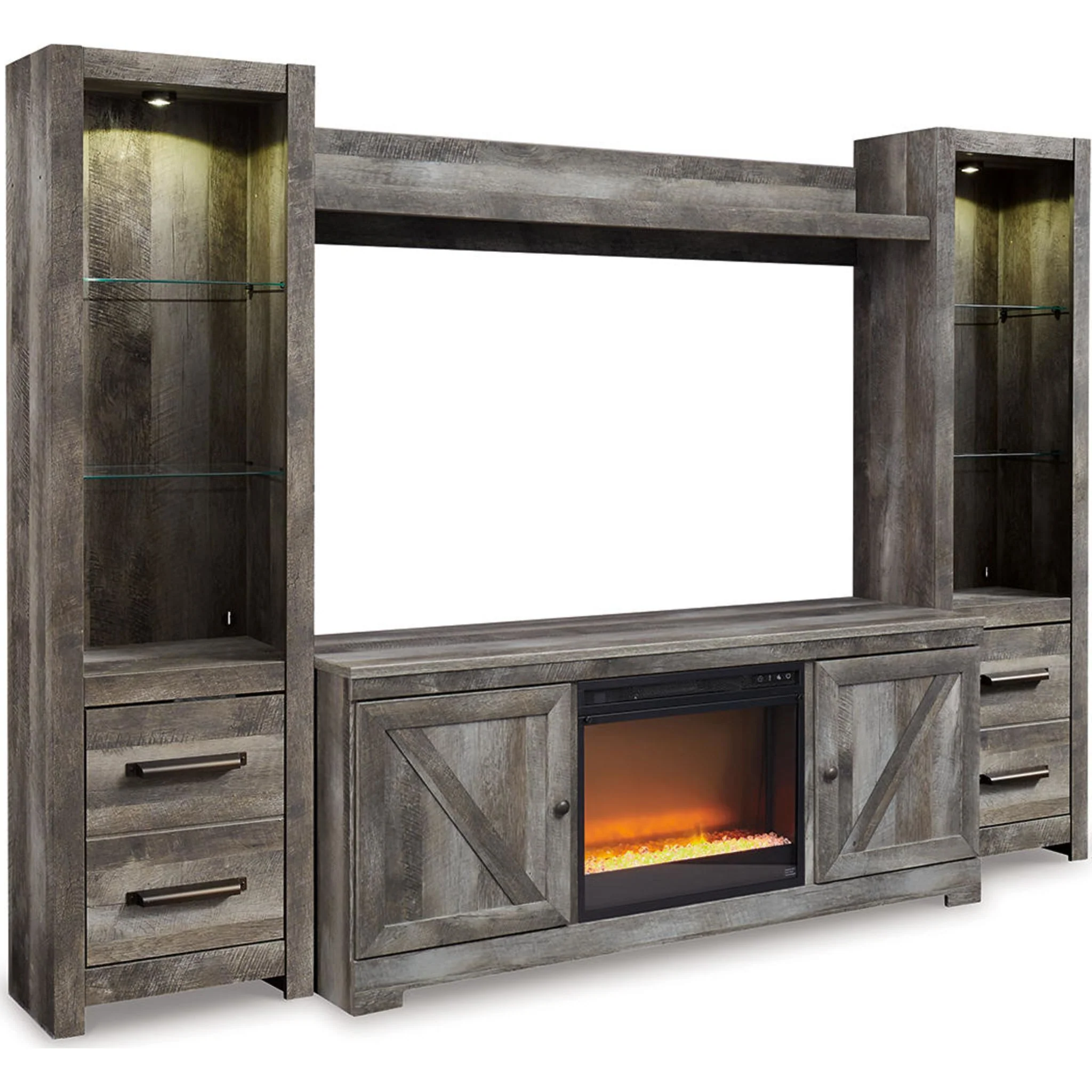 Wynnlow Wall Unit with Fireplace Insert - Image 18
