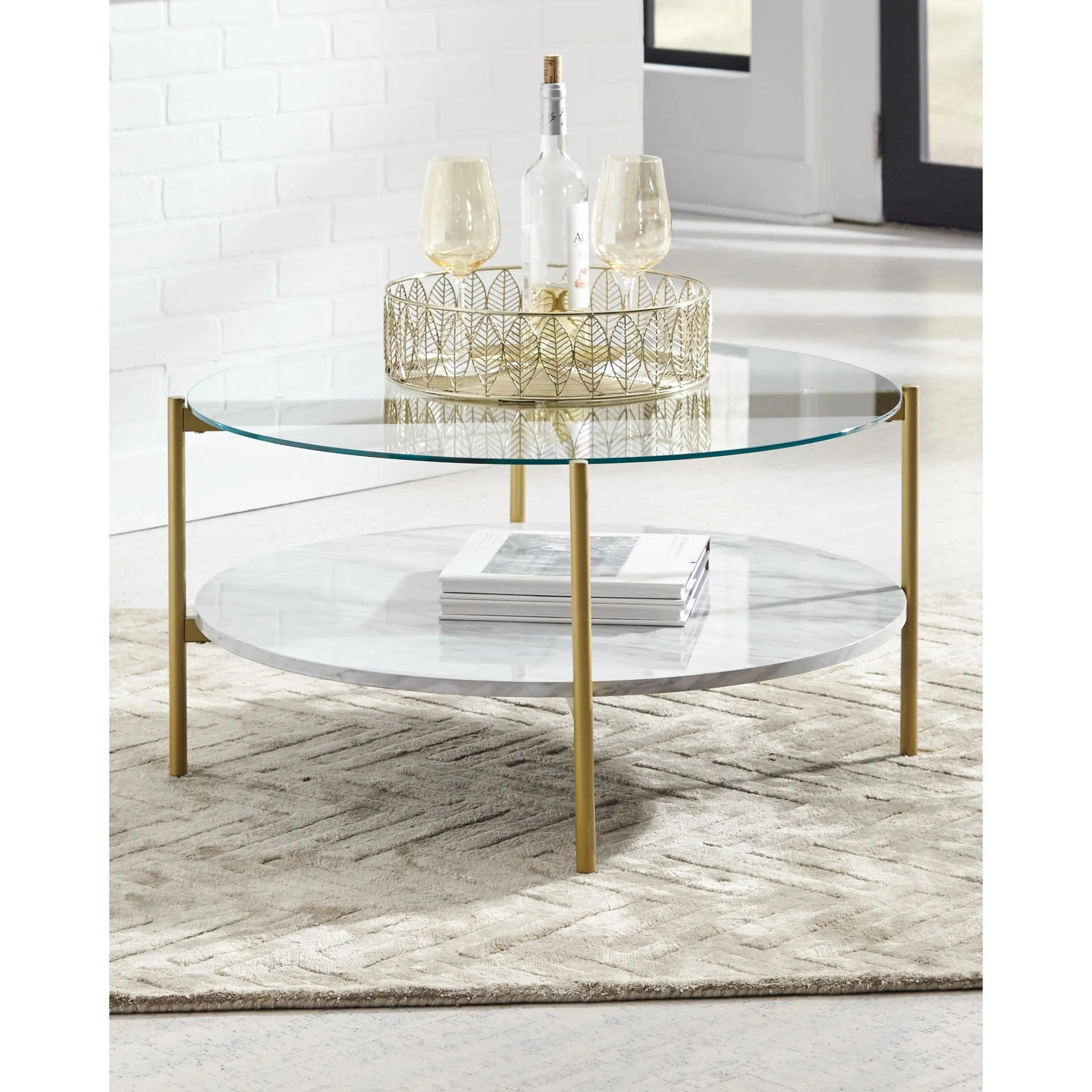 Wynora Round Coffee Table - Image 2