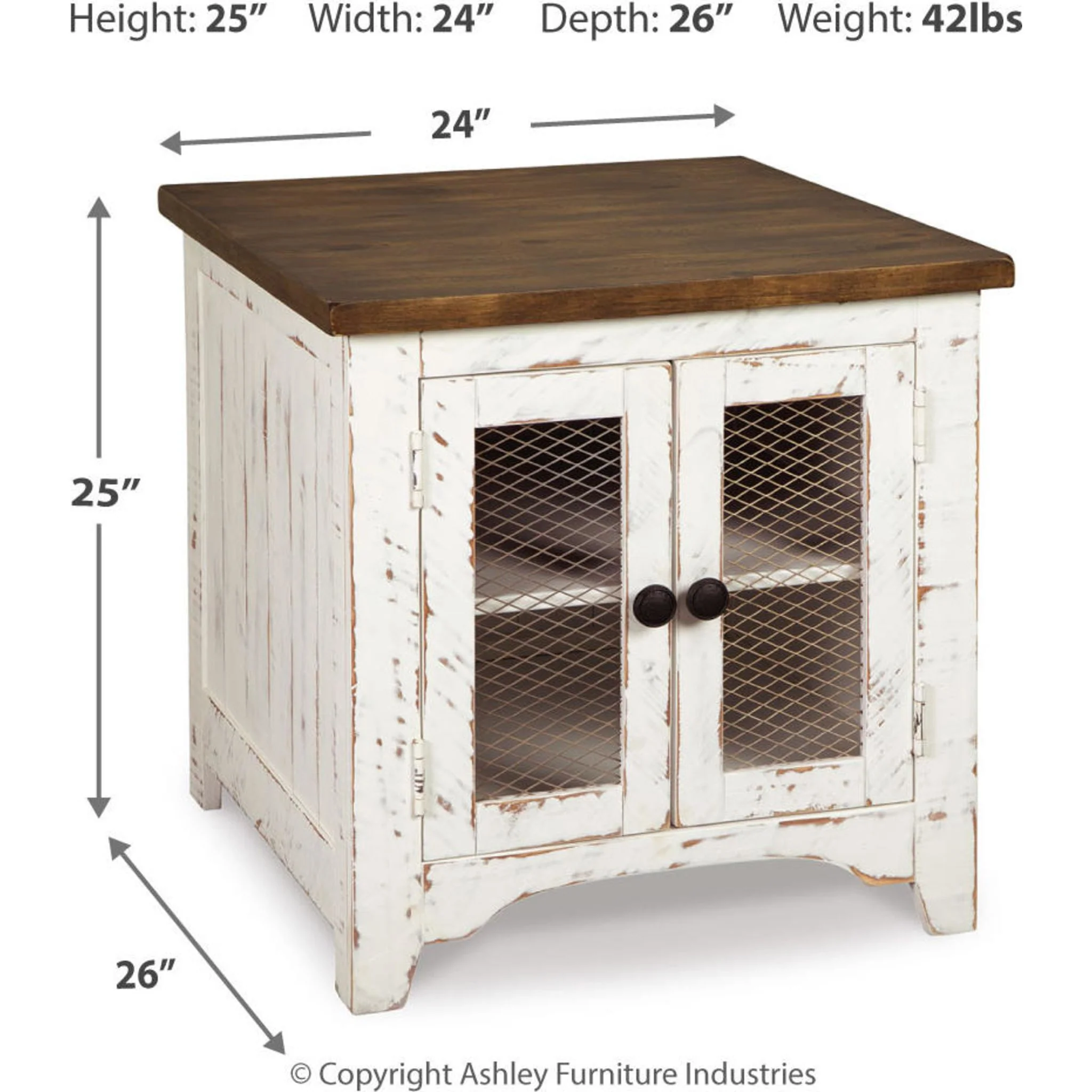 Wystfield Rectangle End Table - Image 16