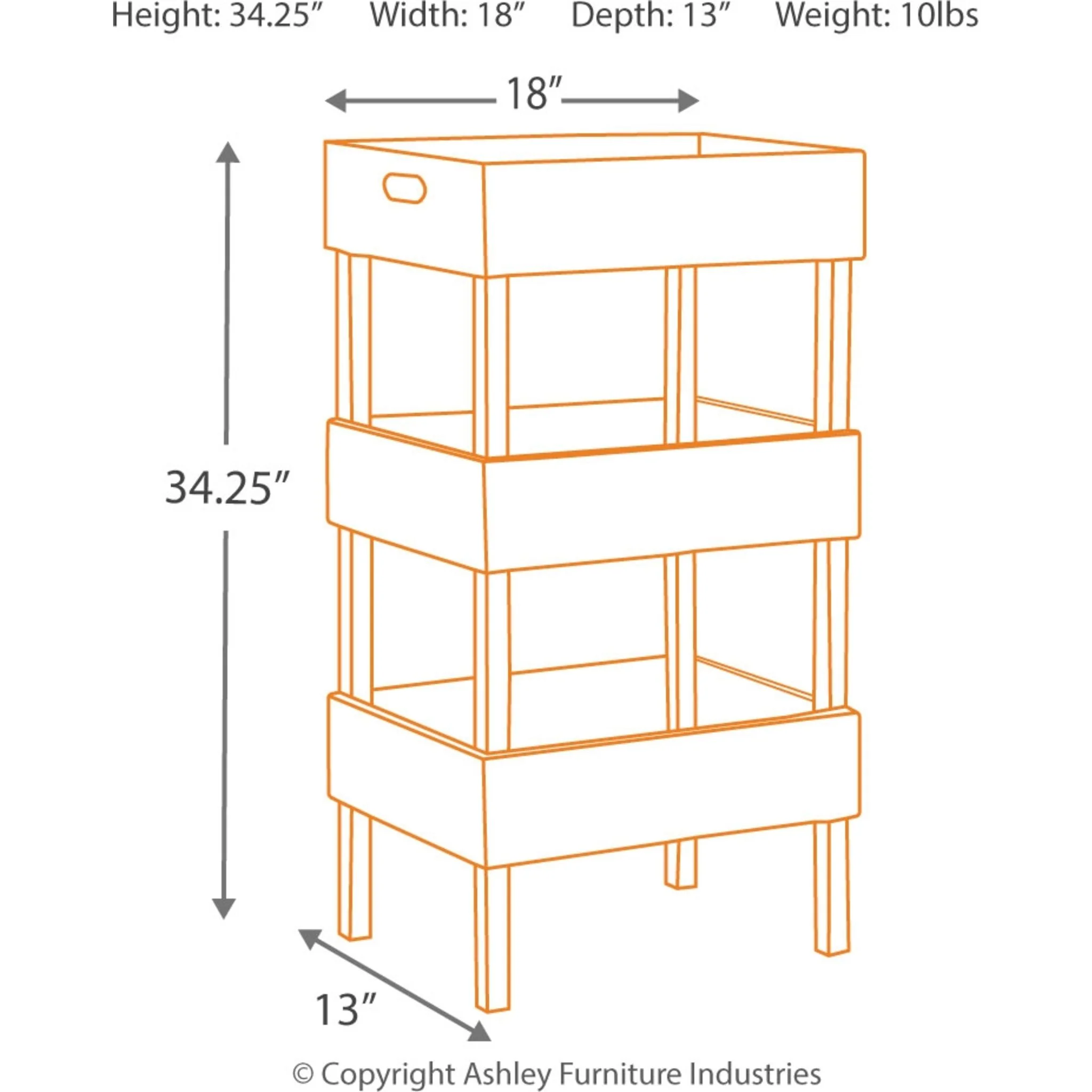 Yulton Storage Shelf - Image 3
