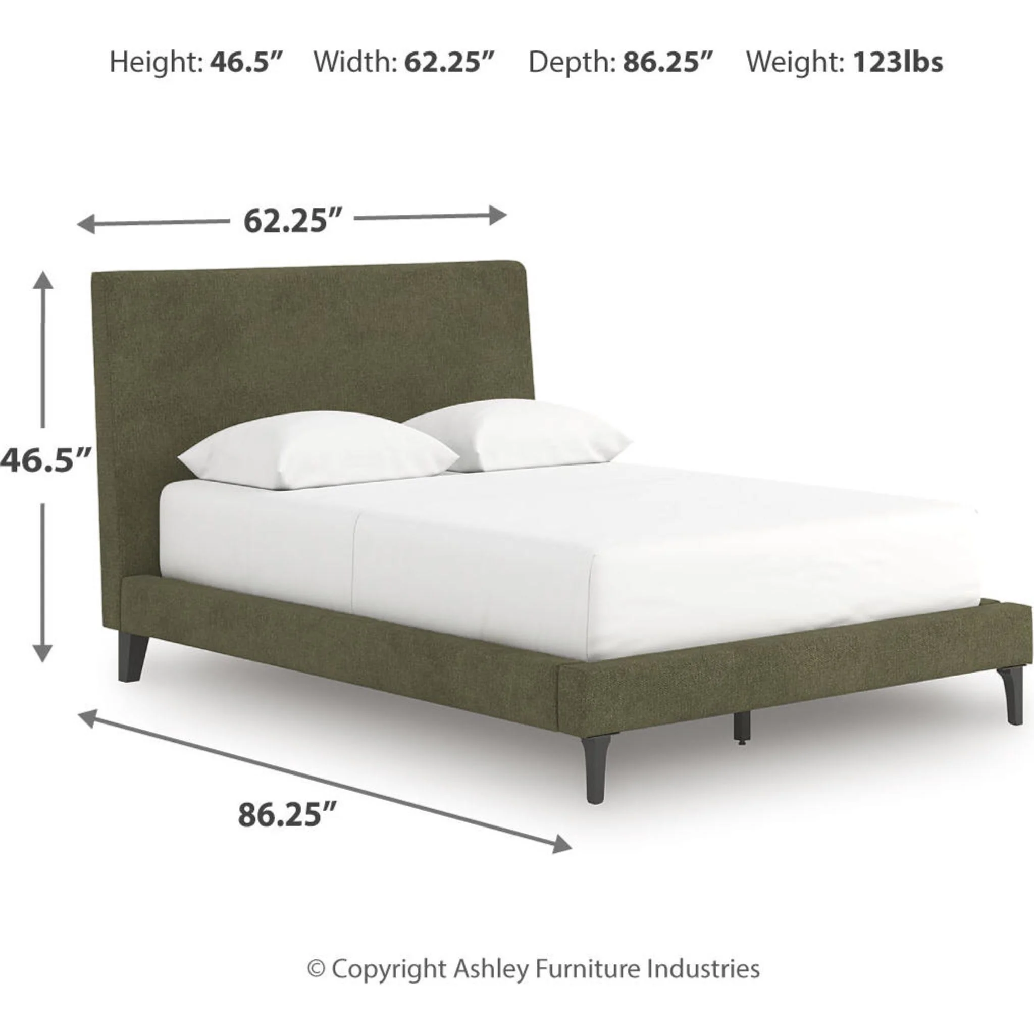 Zadilyn Full Upholstered Bed - Image 20
