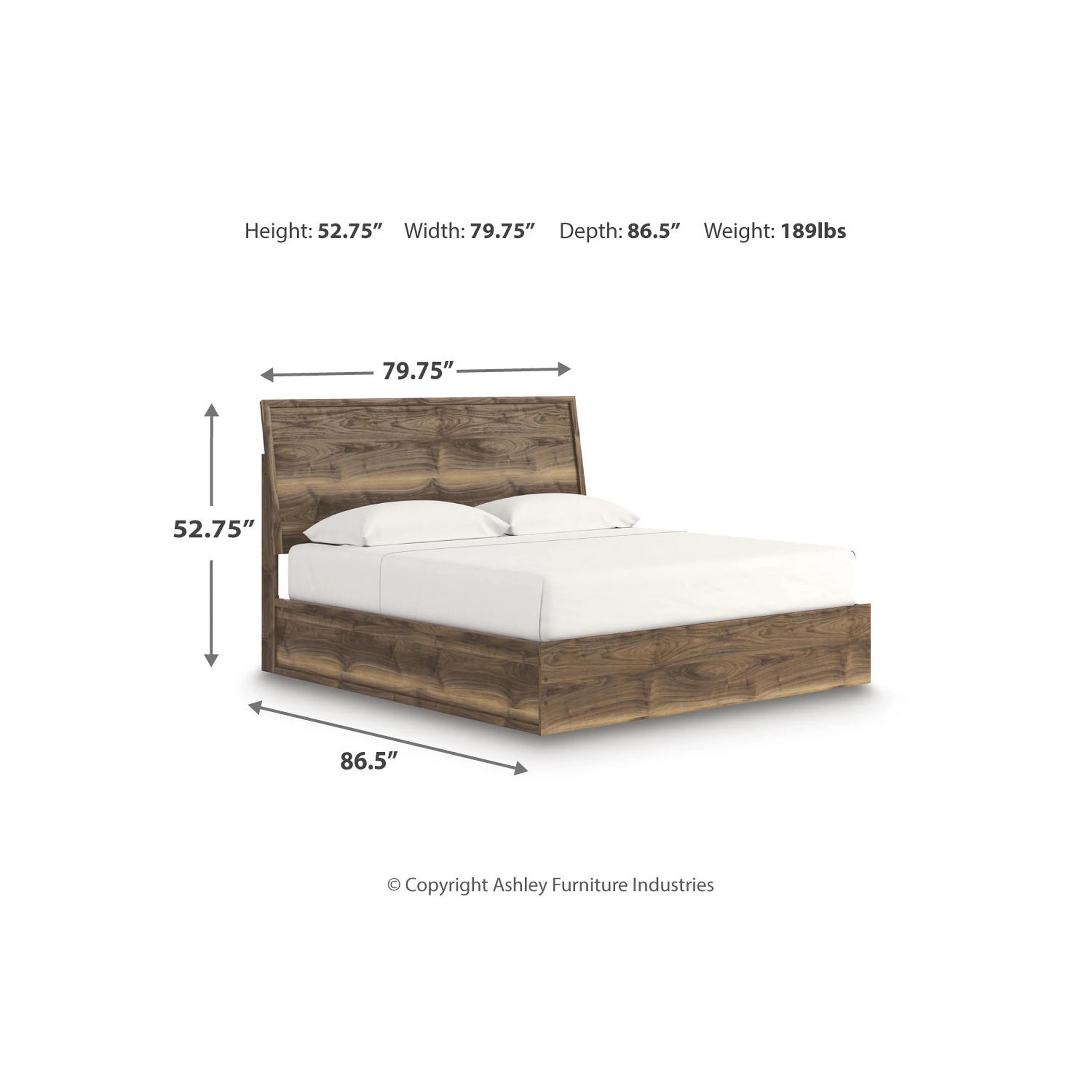 Zadilyn King Panel Bed - Image 3