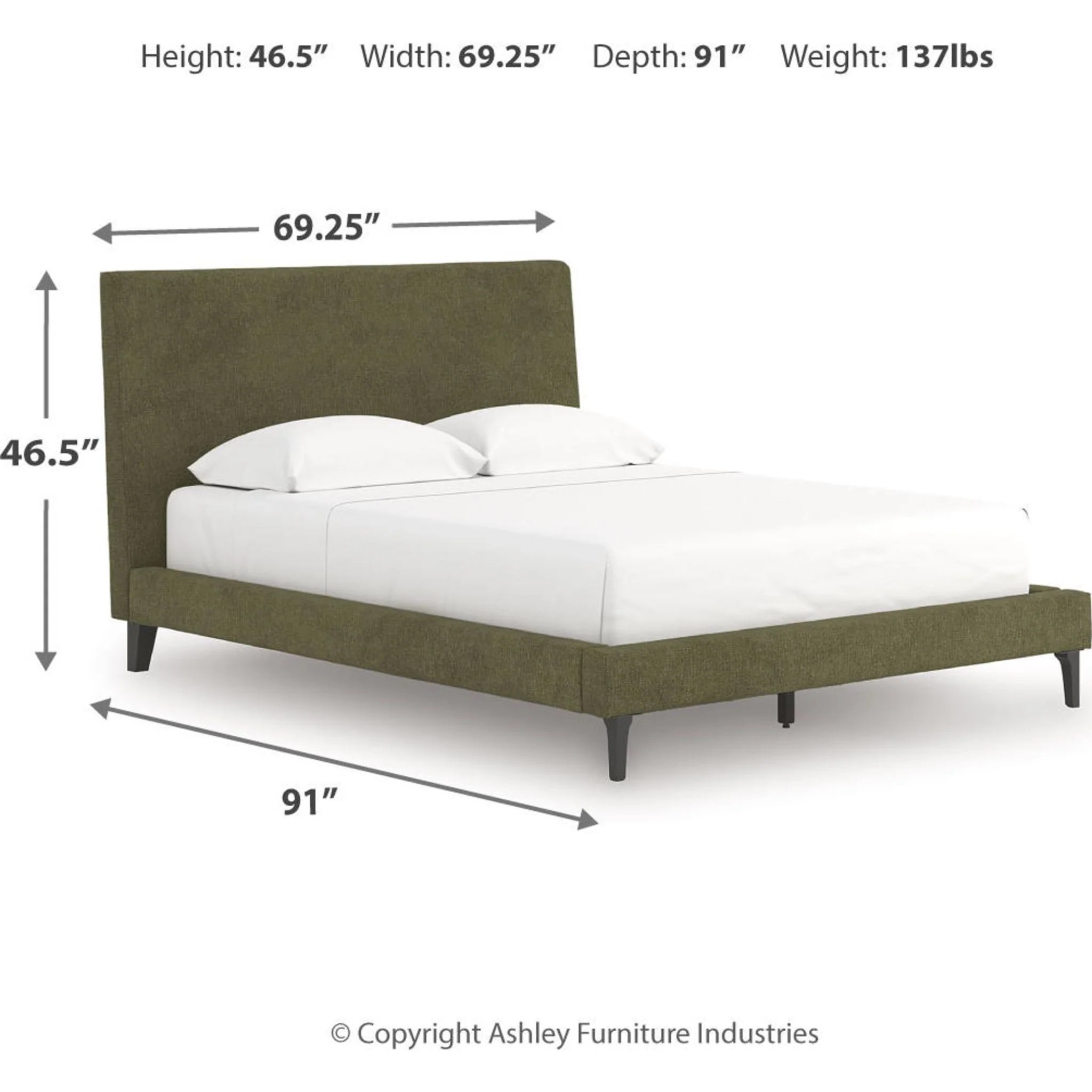 Zadilyn Queen Upholstered Bed - Image 11