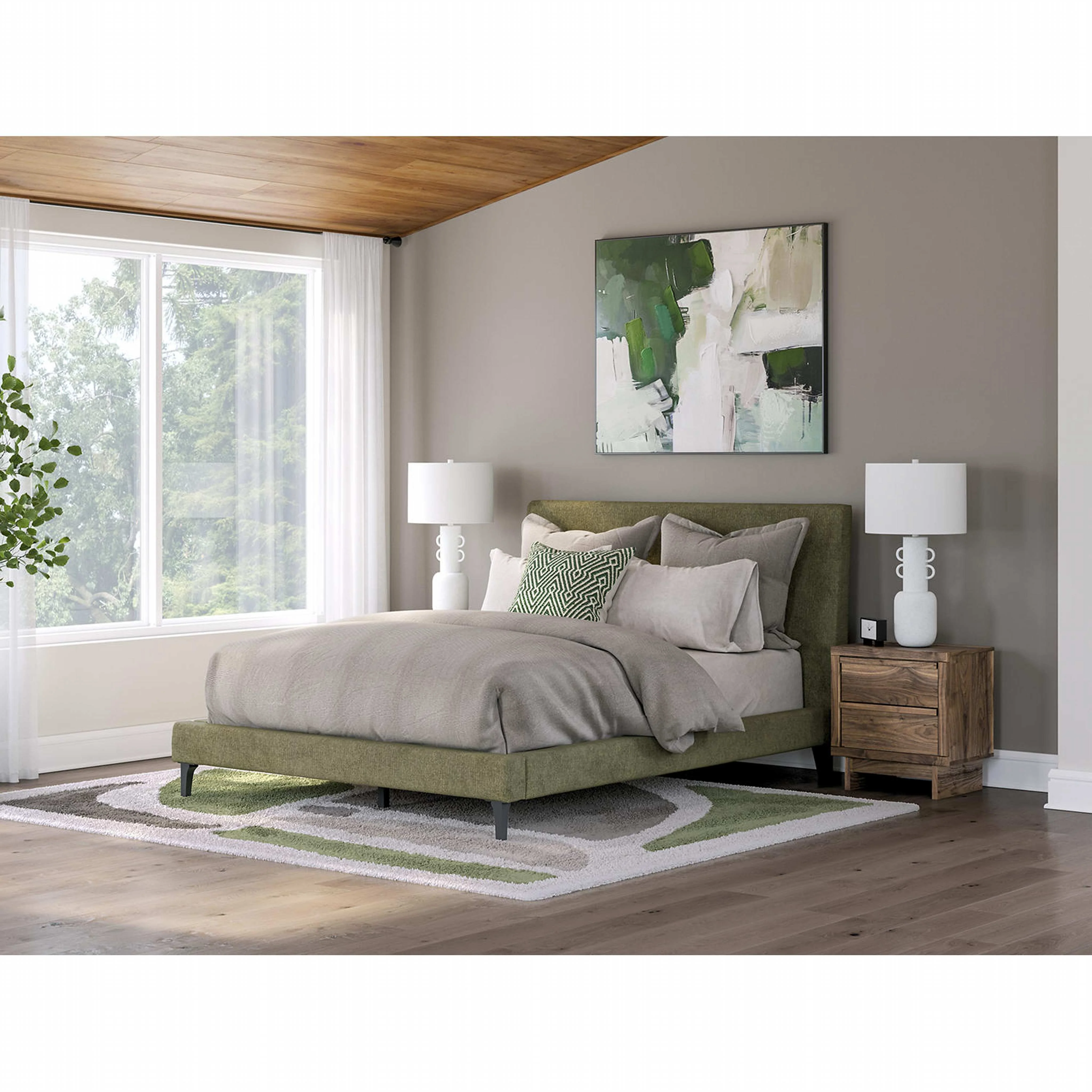 Zadilyn Queen Upholstered Bed - Image 2