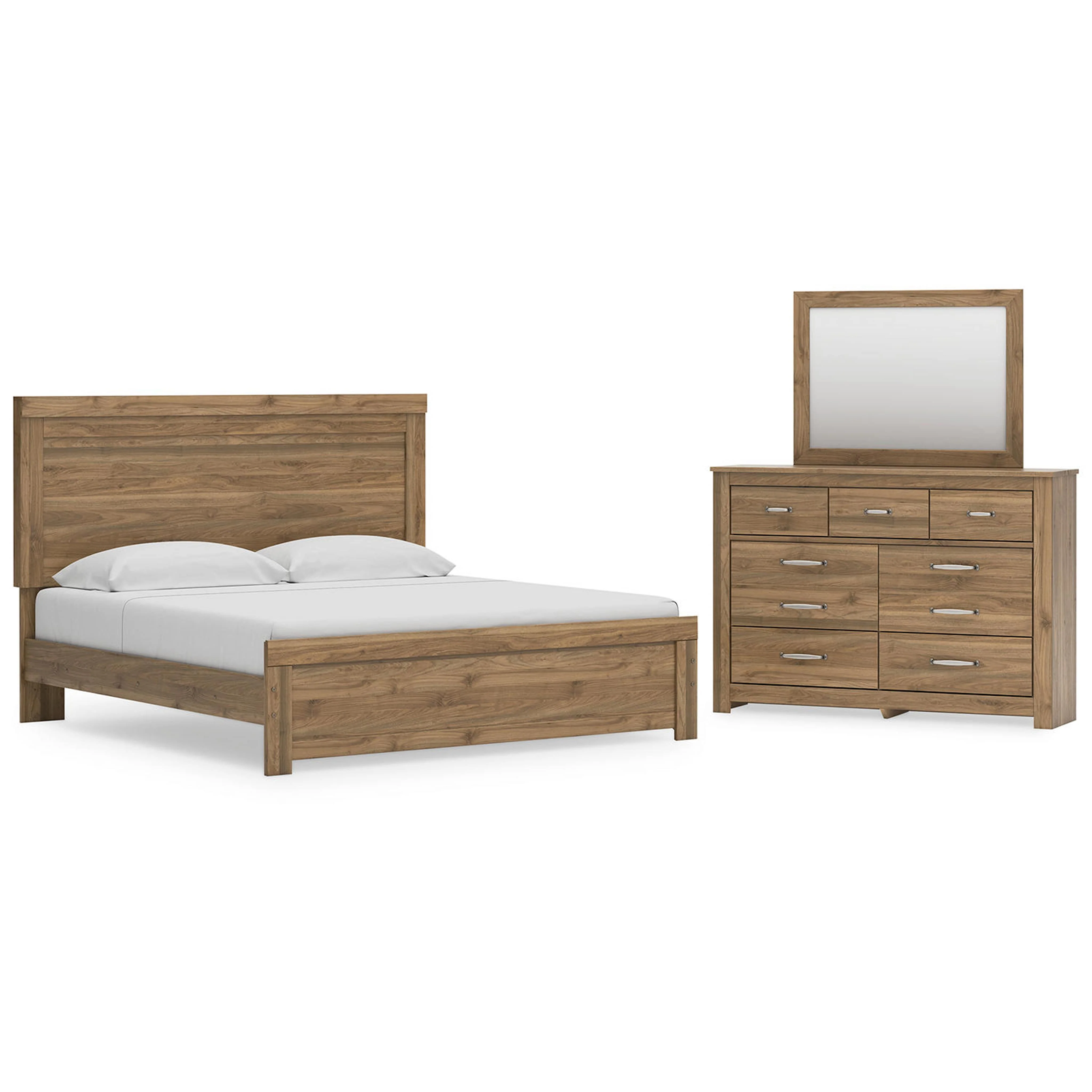 Zanbrook-Exclusive 5 Piece Panel Bedroom - Image 54