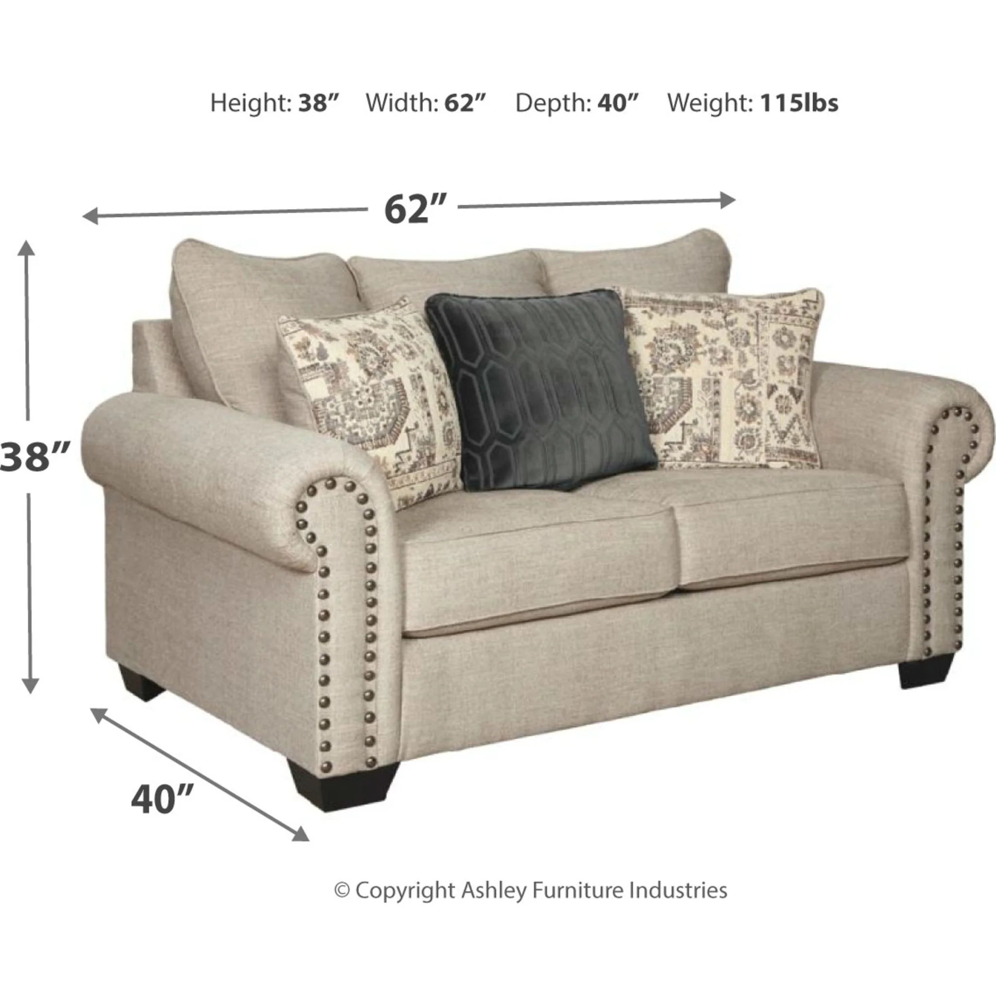 Zarina Loveseat - Image 4