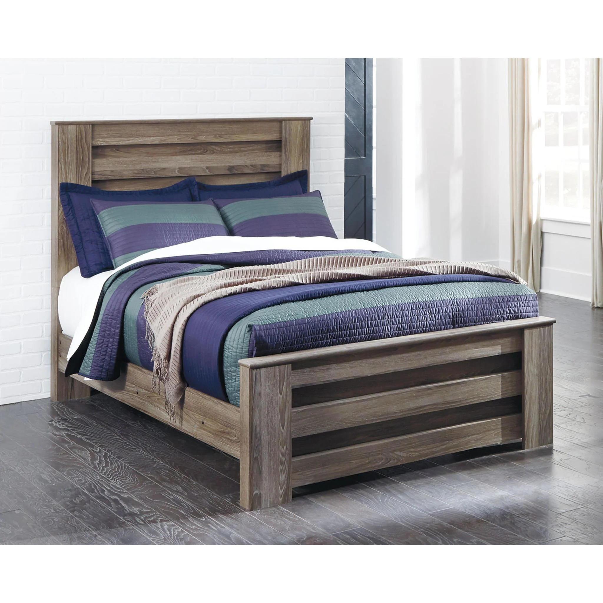 Zelen 5 Piece Full Panel Bedroom - Image 12