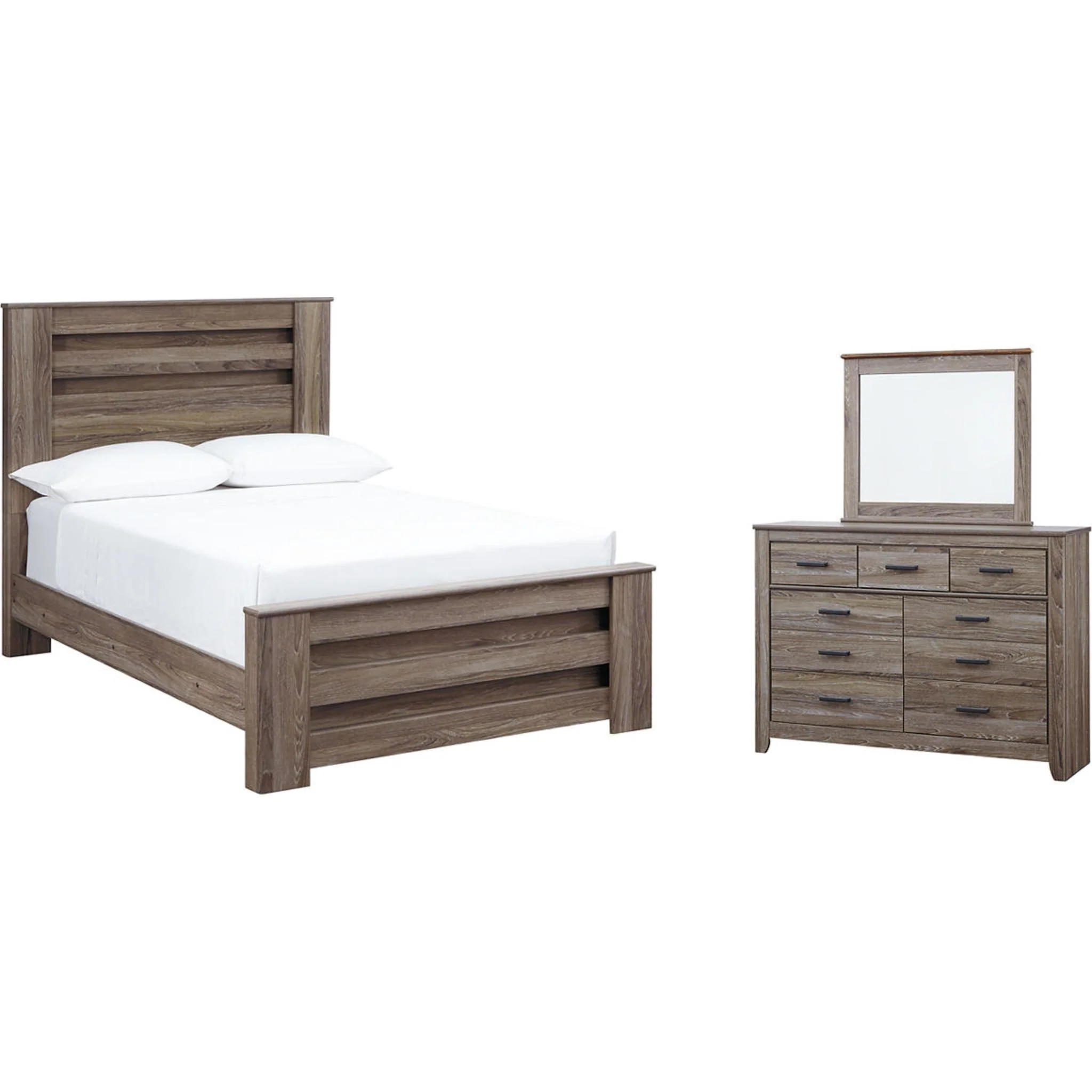 Zelen 5 Piece Full Panel Bedroom - Image 8