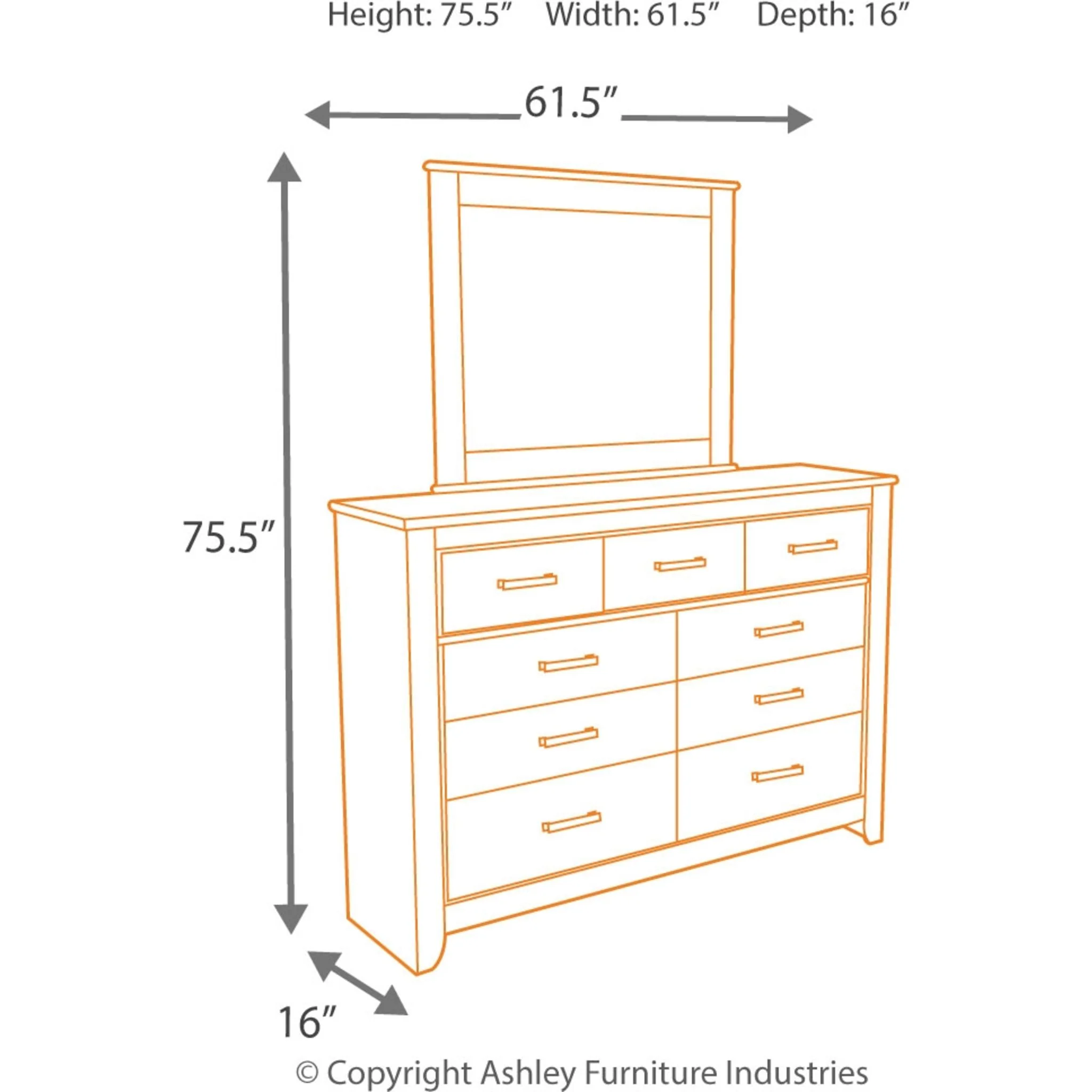 Zelen 5 Piece Panel Bedroom - Image 26