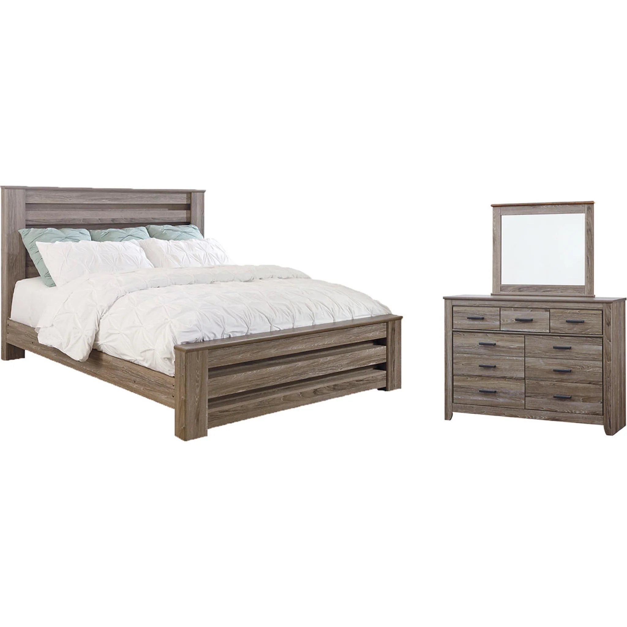 Zelen 5 Piece Panel Bedroom - Image 29