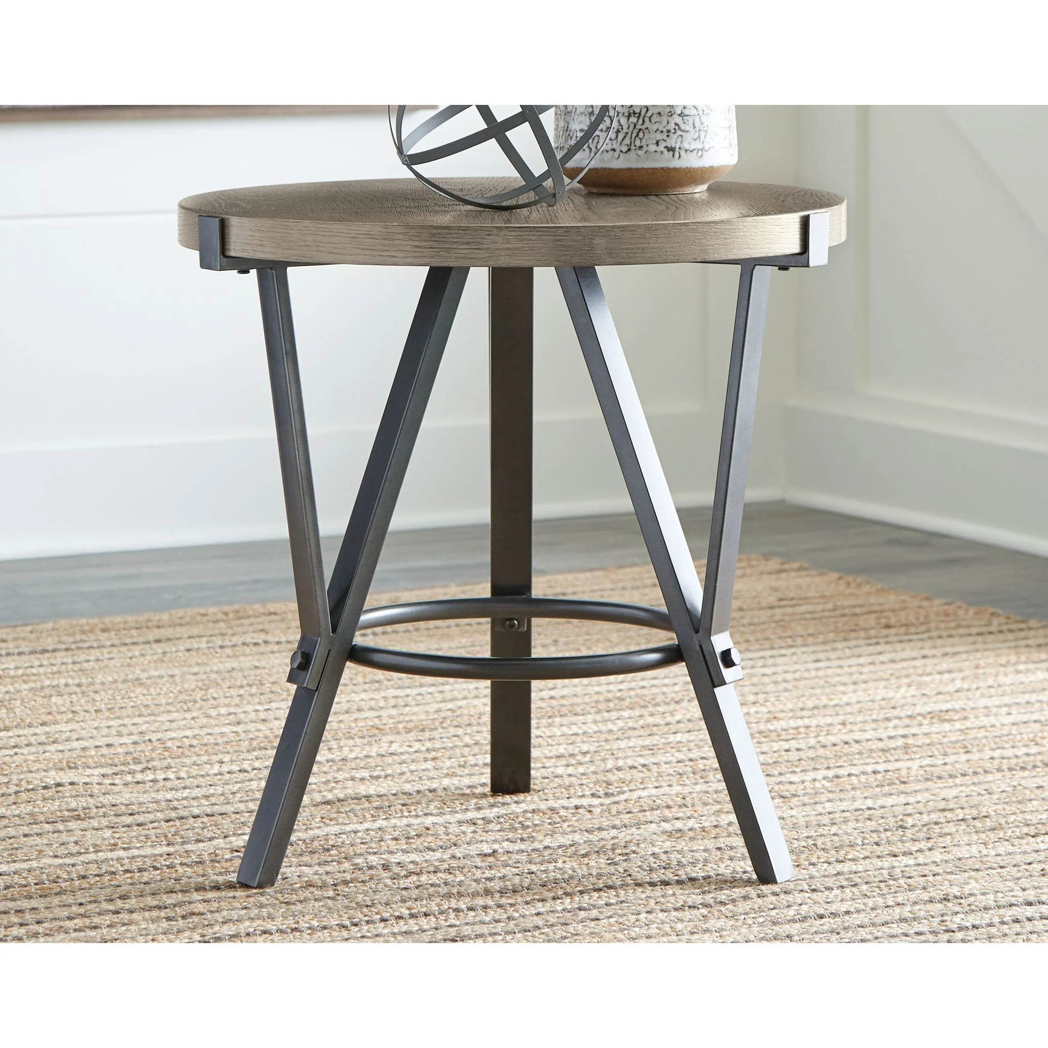 Zontini Round End Table - Image 2