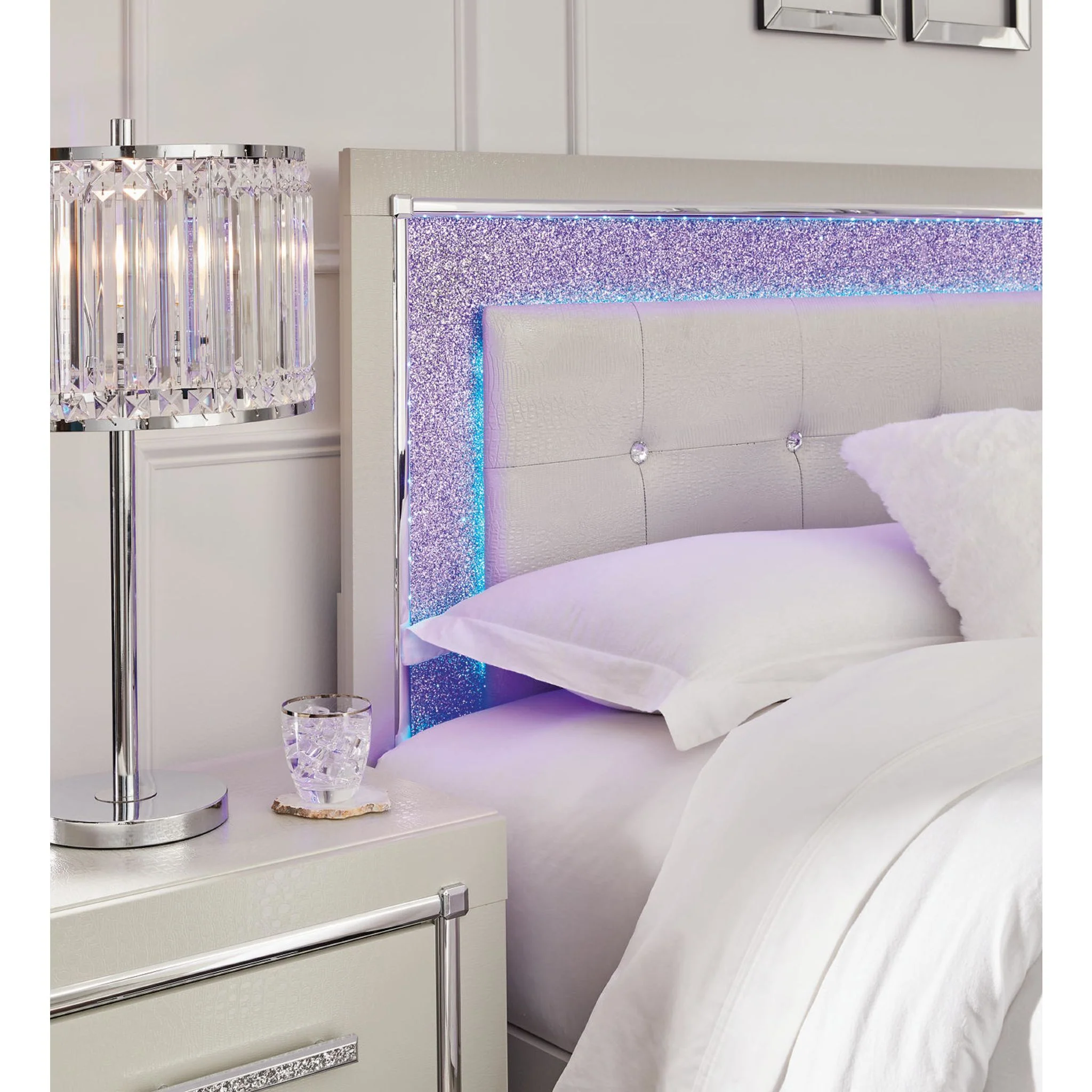 Zyniden King Upholstered Headboard - Image 7